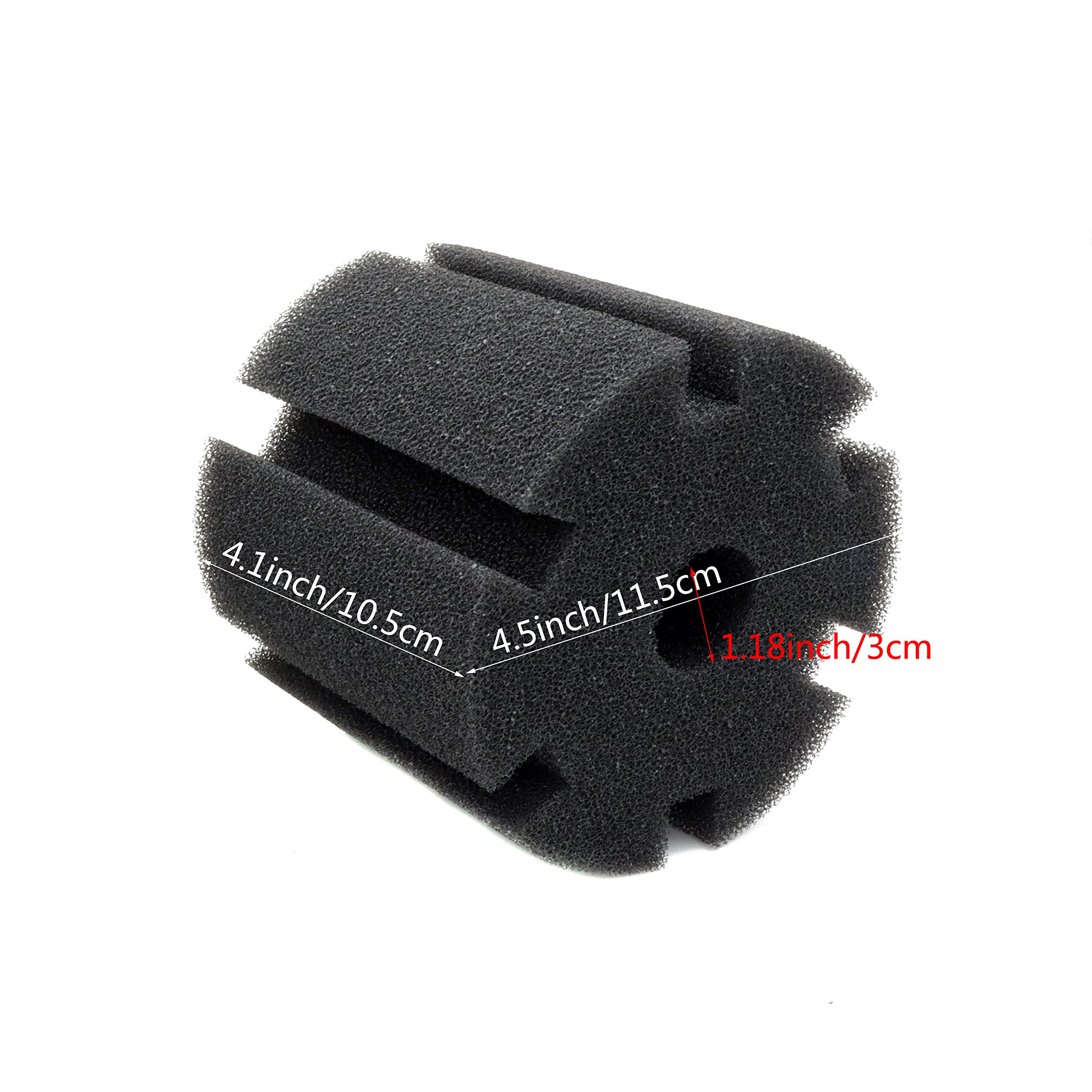 ALEGI 2 pcs Aquarium Sponge Filter Replacement Foam, Fish Tank Foam Replacement