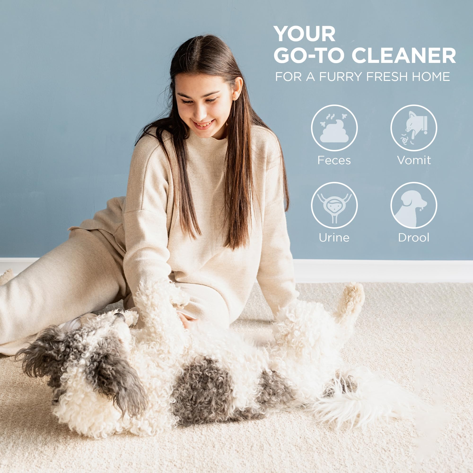 Stuart Pet Supply Co. Professional Strength Pet Odor Eliminator | Urine Odor Remover | Pet Urine Enzyme Cleaner | Pet Stain And Odor Remover | Enzymatic Cleaner For Dog Urine And Cat Urine