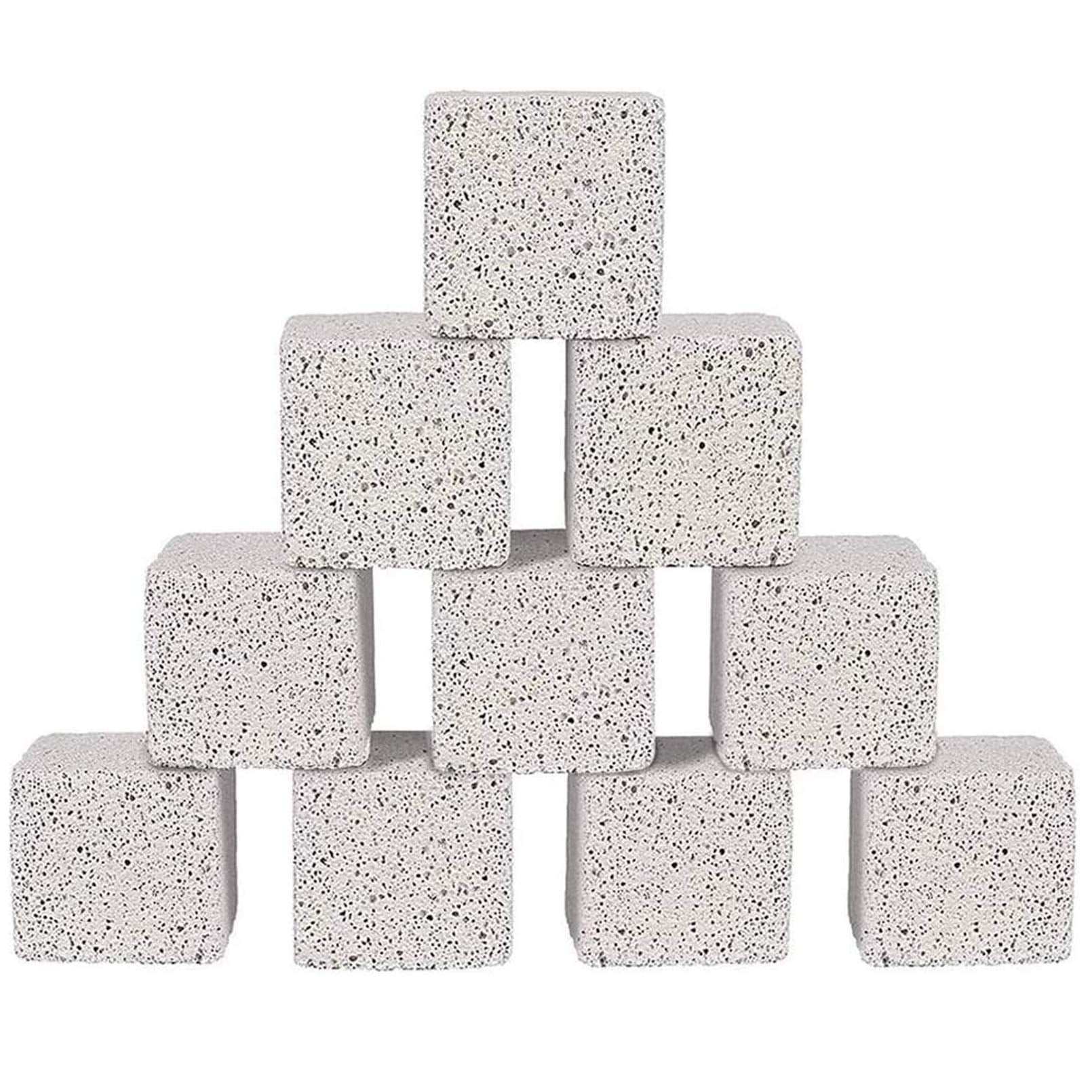 Hamiledyi Hamster Chew Toy Lava Teeth Grinding Square Stone For Hamsters Chinchillas And Rabbits Mineral Stone Calcium Chew Toy For Small Animal(Pack Of 10)