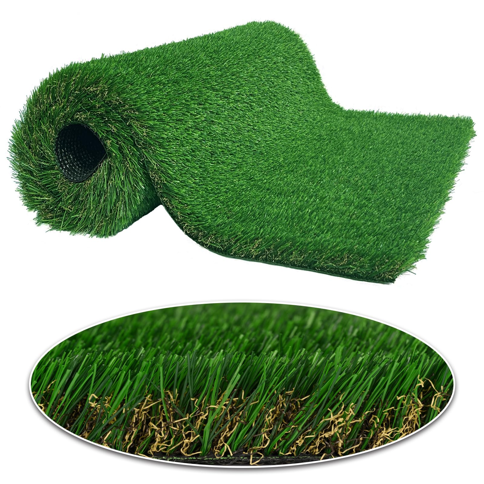 Fake Grass Pee Pad For Dogs -31.5*118Inch Washable, Dog Puppy Potty Training Grass, Artificial Turf Pet Grass Mat Outside, Patio