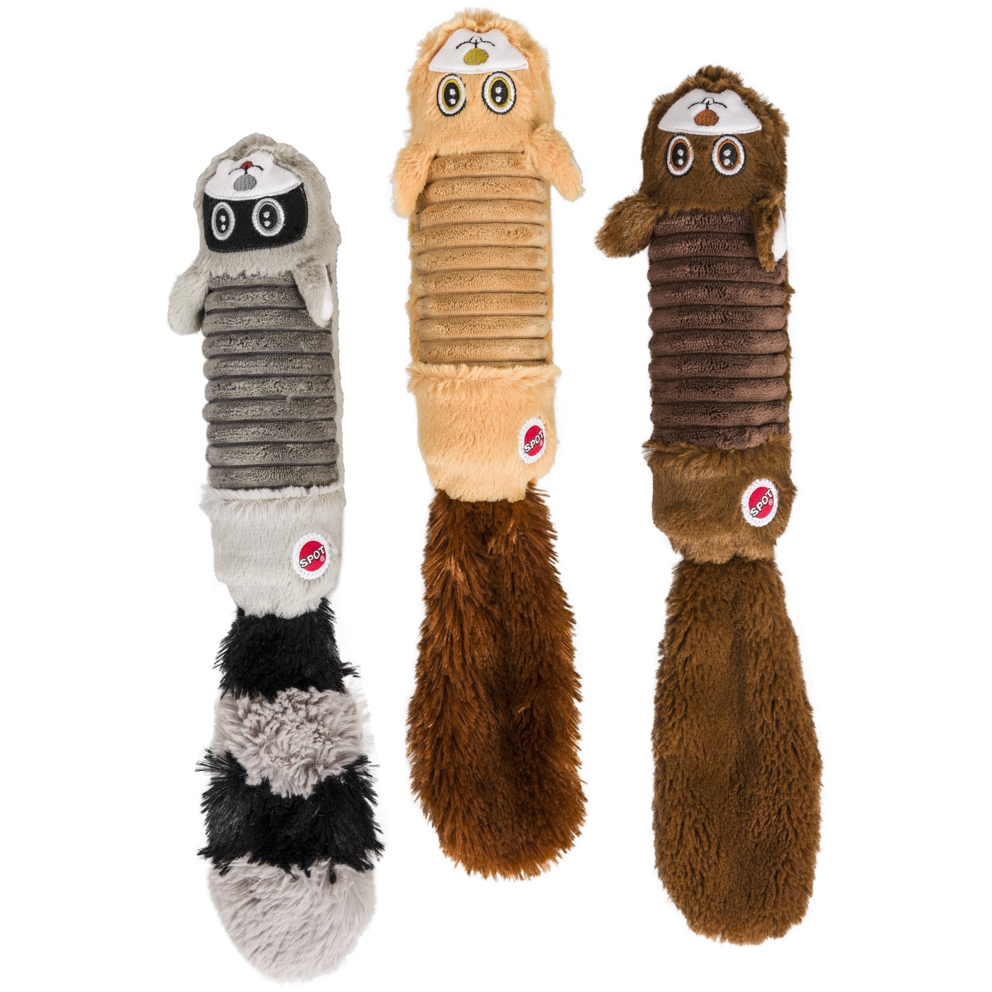 SPOT Ethical Pets Long Jax Plush Pet Squeak Toy, 16.25" - Model 54359, No Color