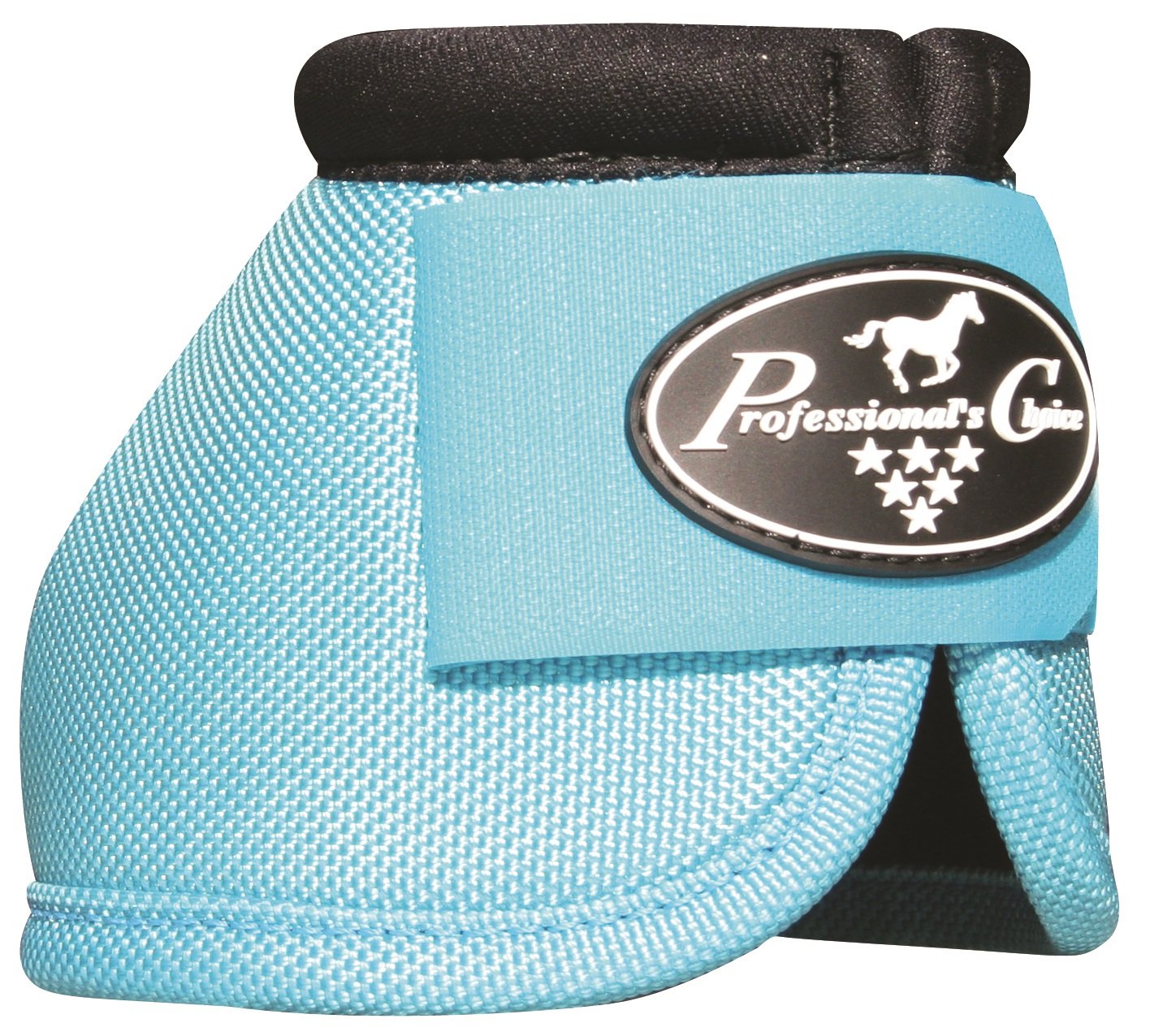 Professional'S Choice ? Ballistic No Turn Overreach Bell Boots Sizes (Turquoise, Medium)