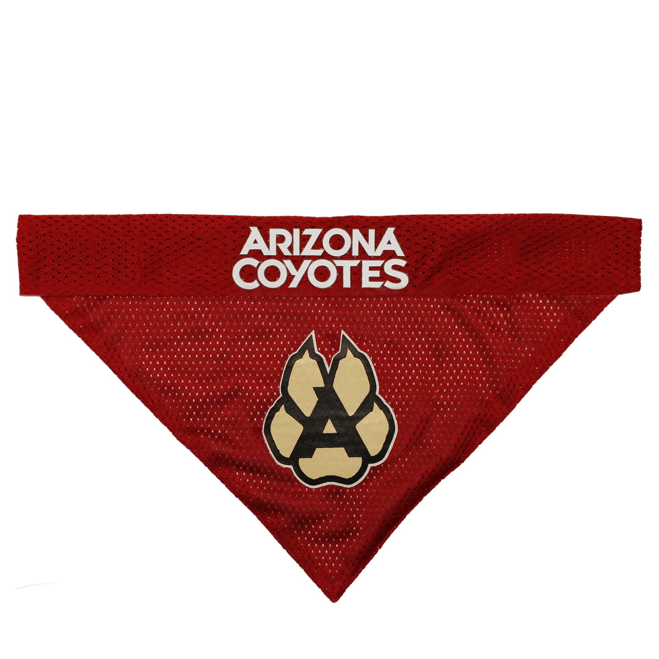 NHL Arizona Coyotes Bandana for Dogs & Cats, Small/Medium. - Cute & Stylish Bandana! The Perfect Hockey Fan Scarf Bandana, Great