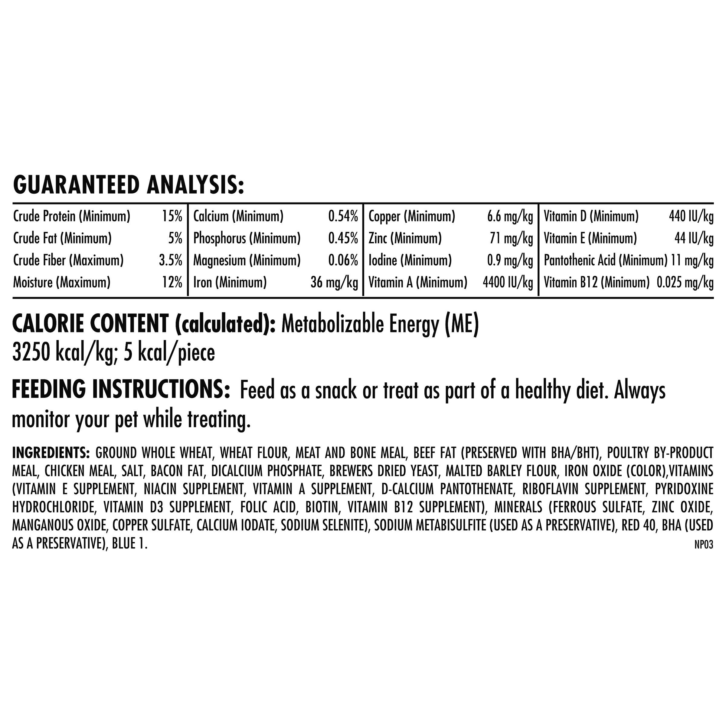 Milk-Bone Mini s Flavor Snacks Dog Treats, 35 Ounce Refill Packs (Pack of 2) Crunchy Texture Helps Reduce Tartar