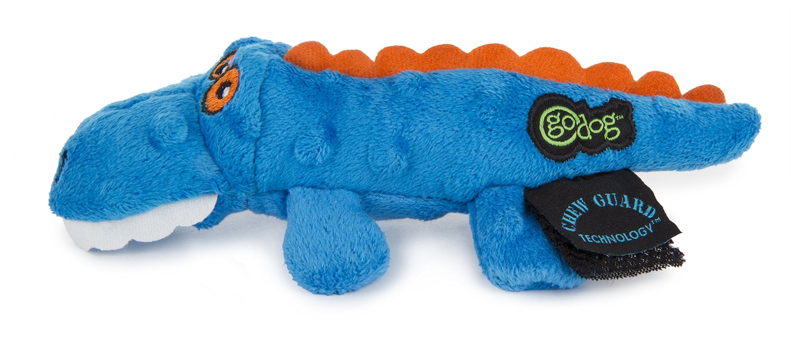 Godog Just For Me Gator Dog Toy, Blue