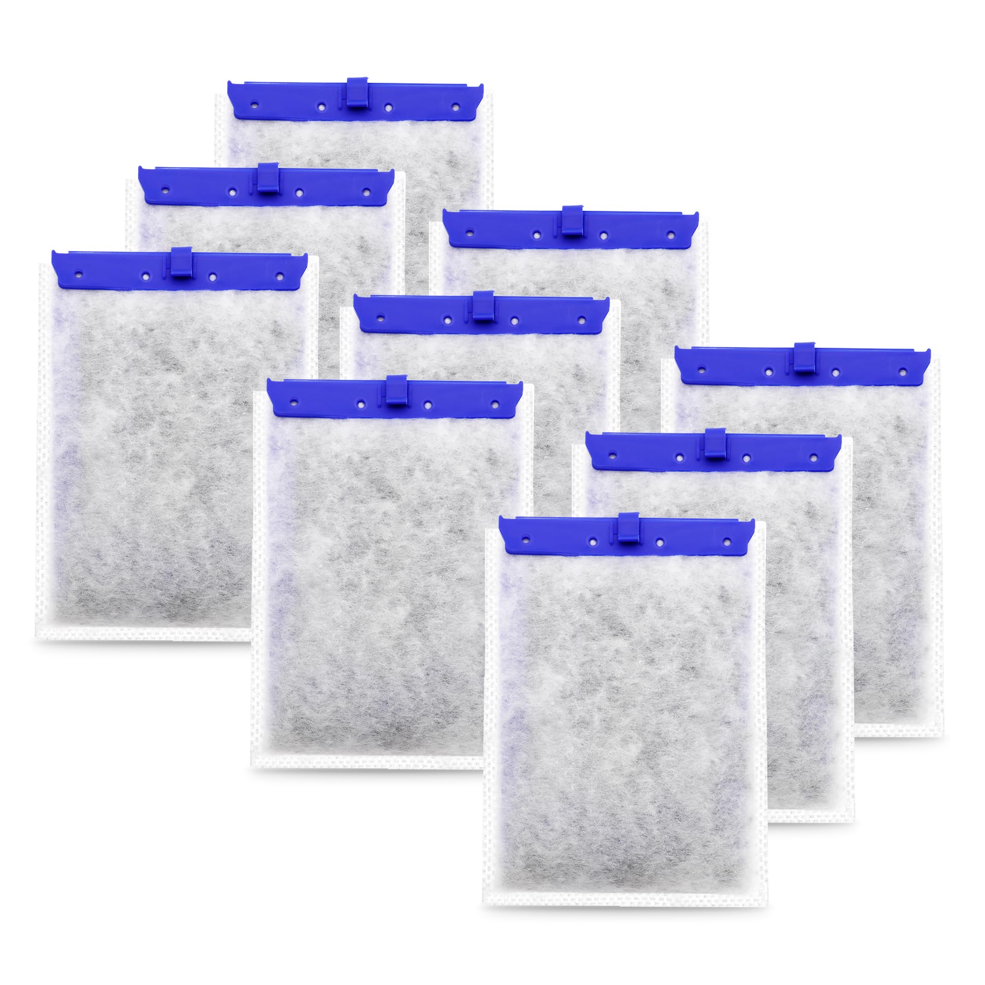 Pewyoke 9 Pack Aquarium Filter Cartridge Compatible With Whisper Power Filters,Large Replacement Filter Cartridges For Pf20/Pf30