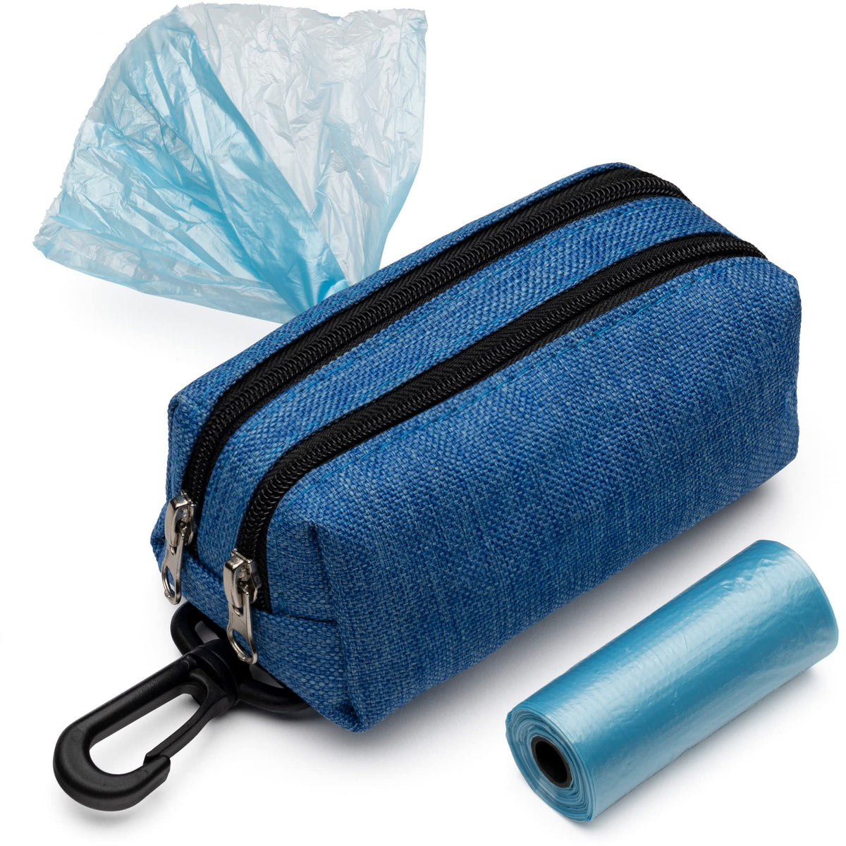 Dog Poop Bag Holder Poop Bag Dispenser - Stylish & Sturdy Poop Bag Holders for Leashes, Bags, Belts & Strollers - Dog Bag Holder