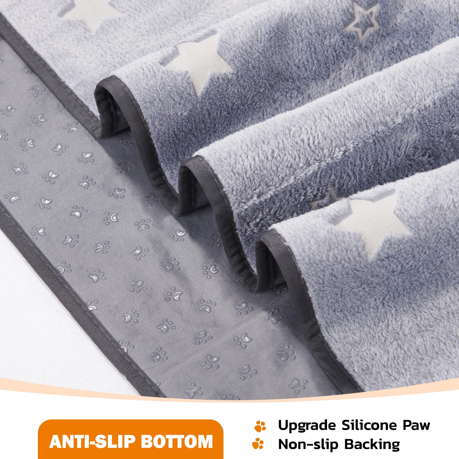 LOOBANI Washable Pee Pads for Dogs, Fast Absorption Reusable Puppy Pads, Waterproof Whelping Pads, Non Slip Training Pads Pet Pl