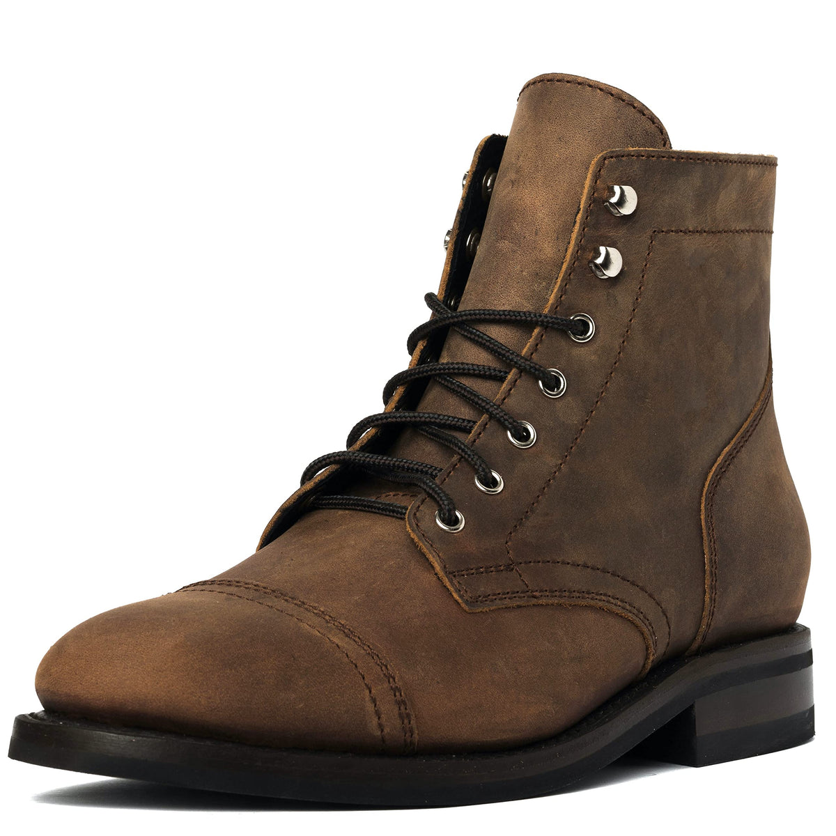 Thursday Boot Company Mens Captain Rugged And Resilient Cap Toe Boot, Burnt Copper, 10