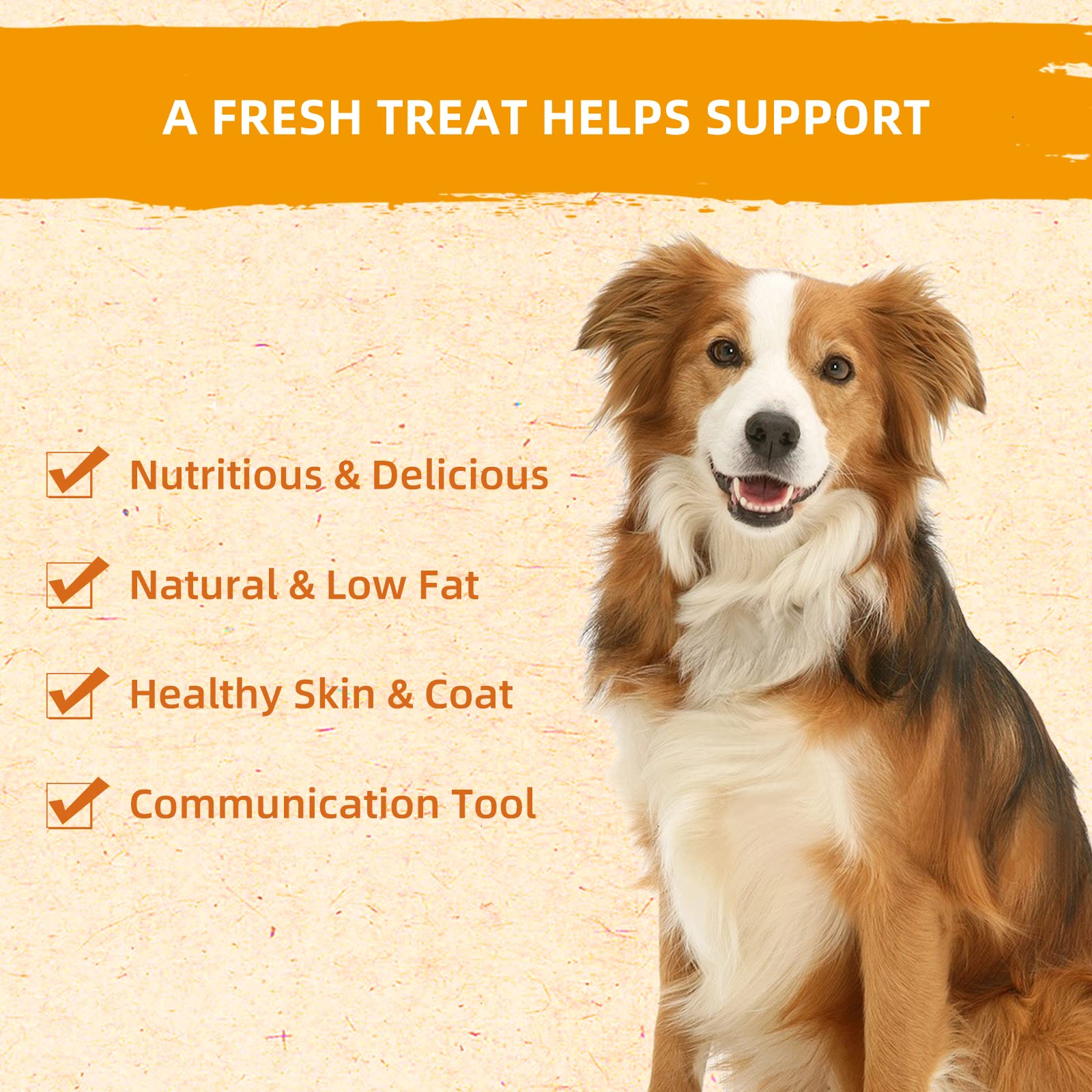 Jungle Calling Natural Sweet Potato Dog Treats, Low Fat Chews, 10.6 oz, Ideal Training Snacks for Dogs