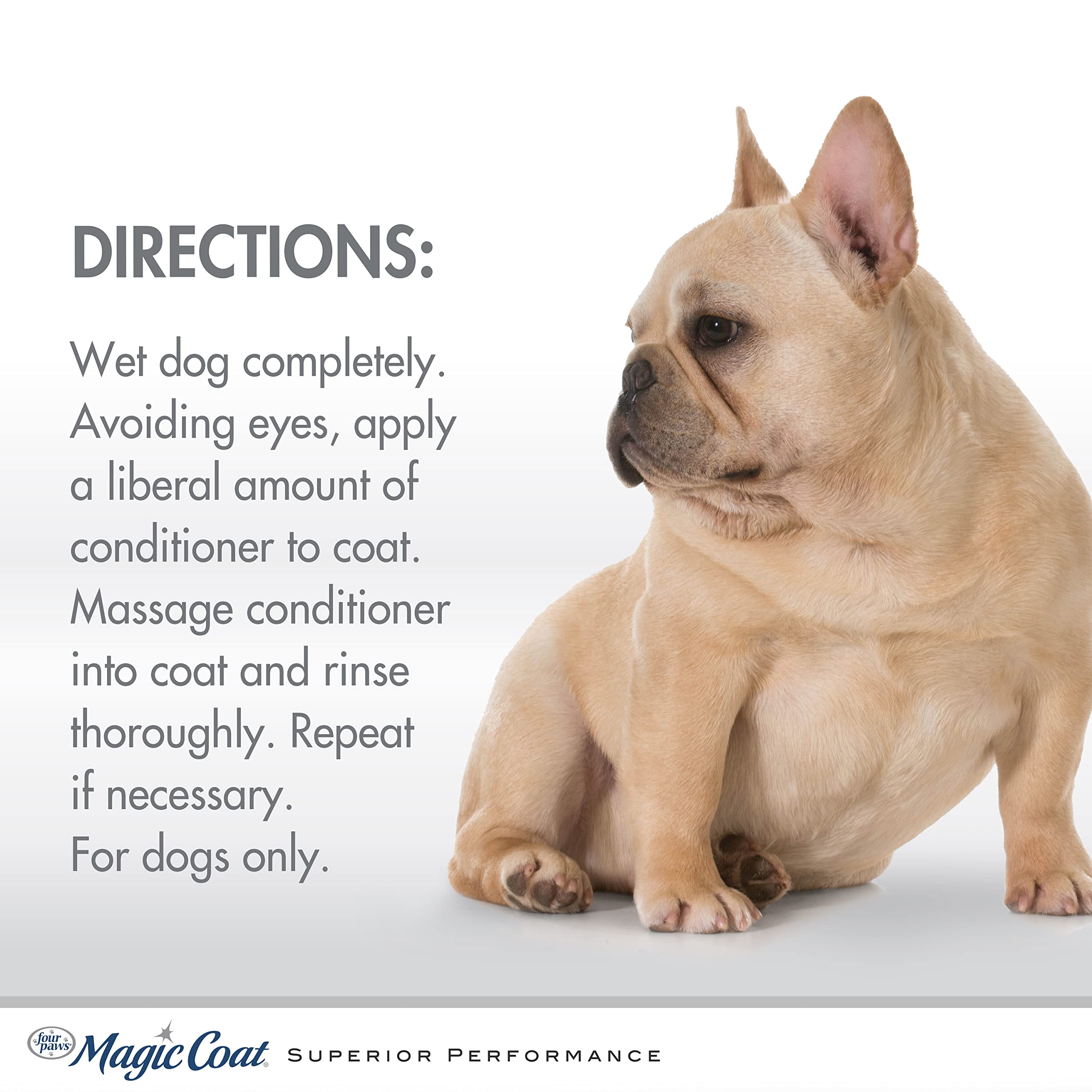 Four Paws Magic Coat Dog Hypoallergenic Conditioner Hypoallergenic Dog Conditioner 16 Ounces (1 Count)
