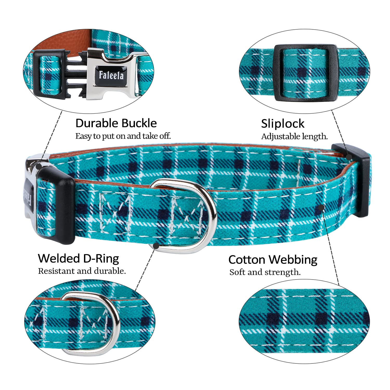 Faleela Soft &Comfy Bowtie Dog Collar,Detachable And Adjustable Bow Tie Collar,For Small Medium Large Pet (Small (Pack Of 1), Gr