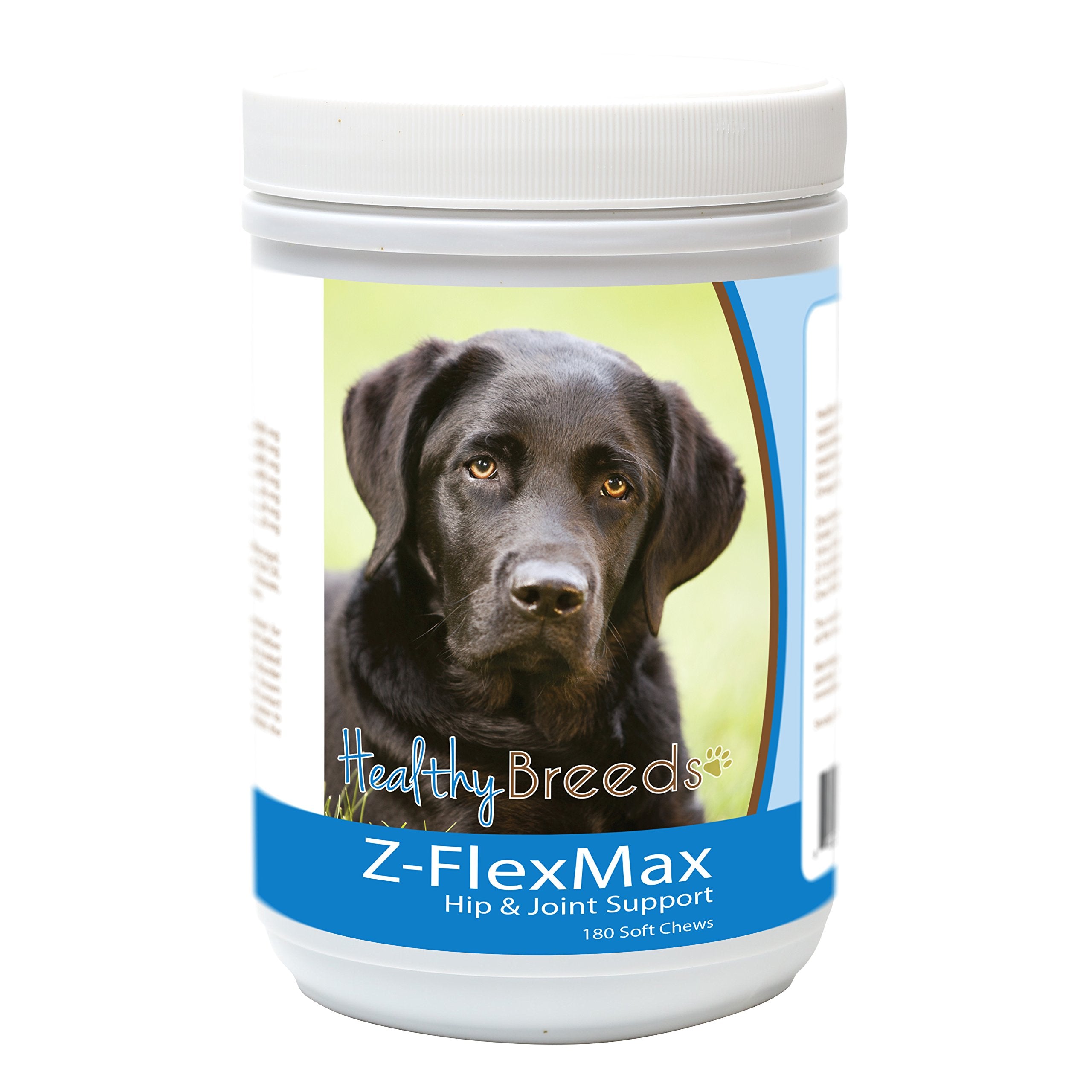 Healthy Breeds Labrador Retriever Z-Flex Max Dog Hip and Joint Support 180 Count