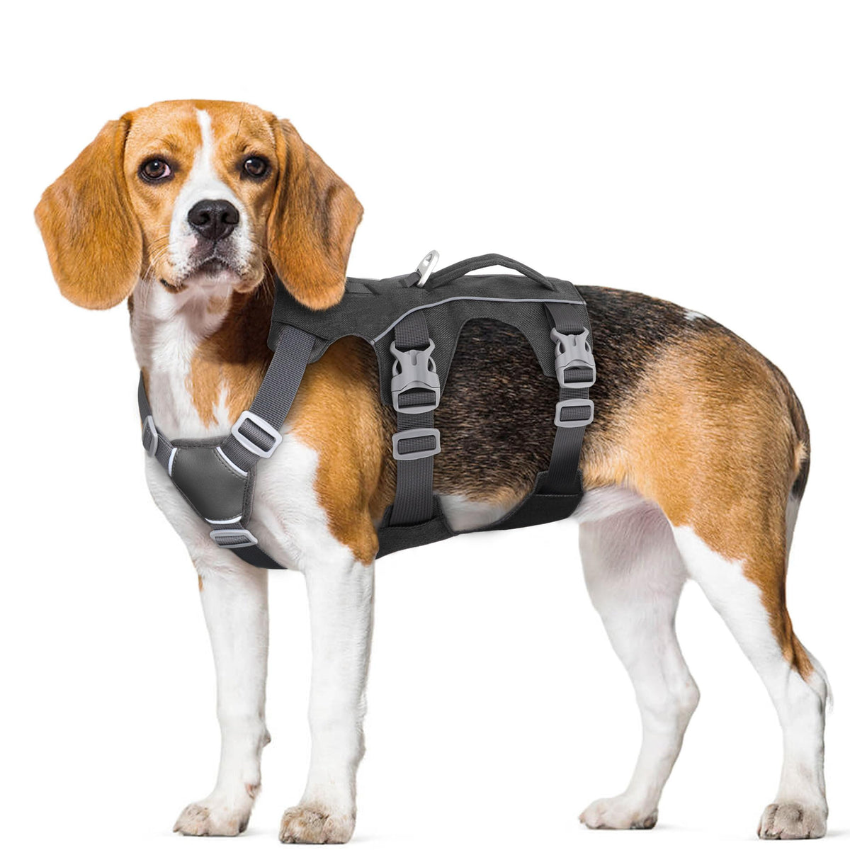 Akailea Small Dog Harness Escape Proof Dog Harness With Handle - Reflective Dog Vest, Breathable Soft Full Body Puppy Harness Fo