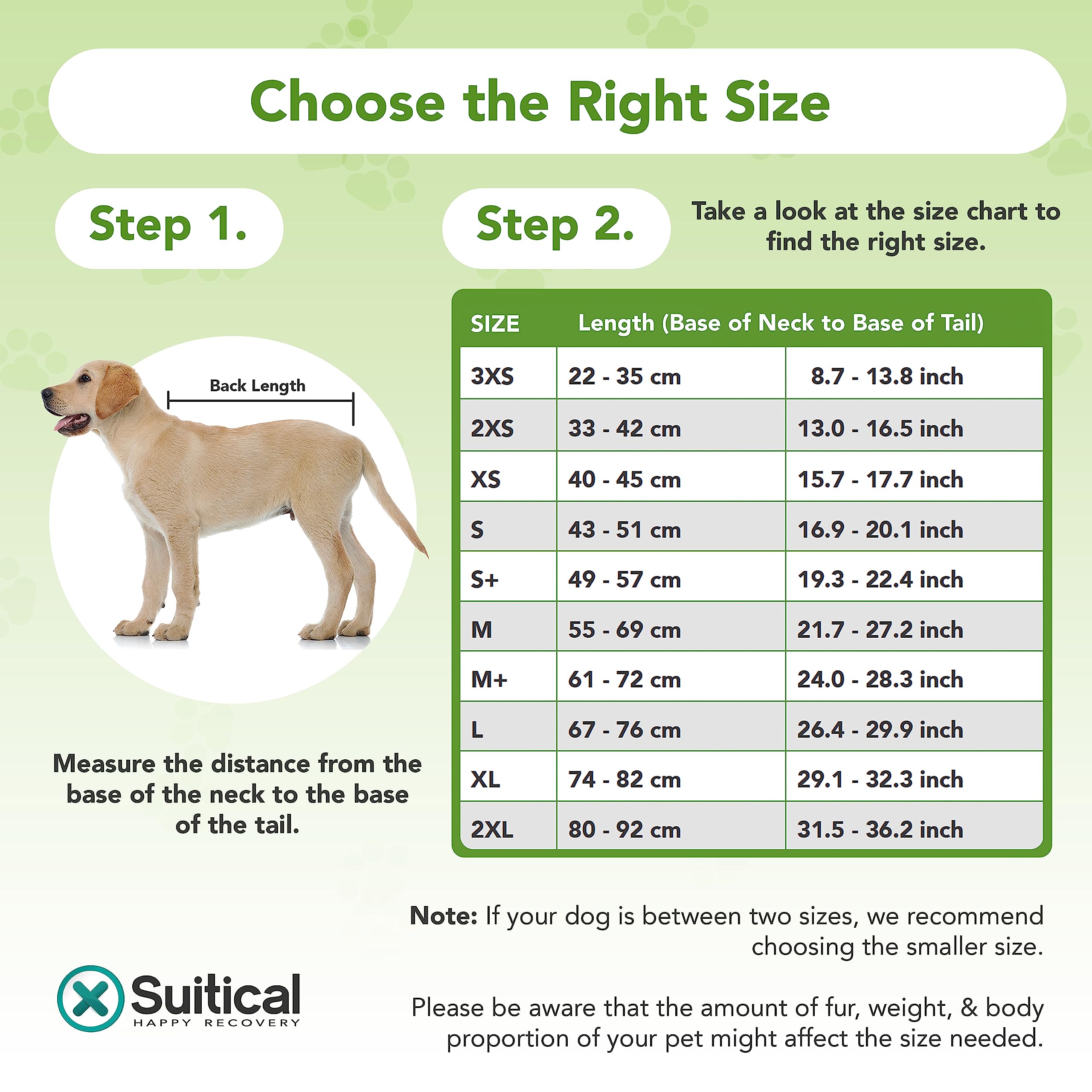 Suitical Recovery Suit for Dogs - Dog Surgery Recovery Suit with Clip-Up System - Breathable Fabric for Spay, Neuter, Skin Condi