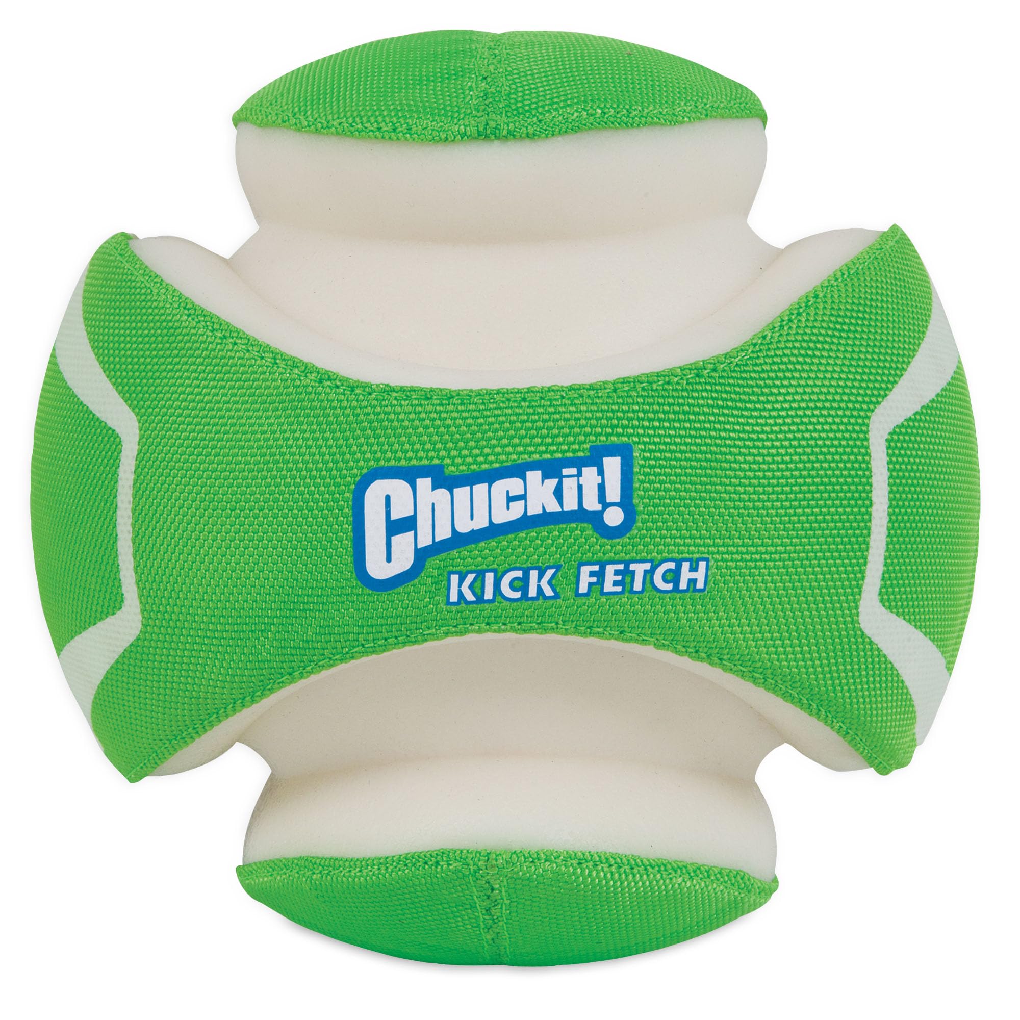 Chuckit! Kick Fetch Max Glow Ball, Large (8 Inch) Glow In The Dark Dog Toy