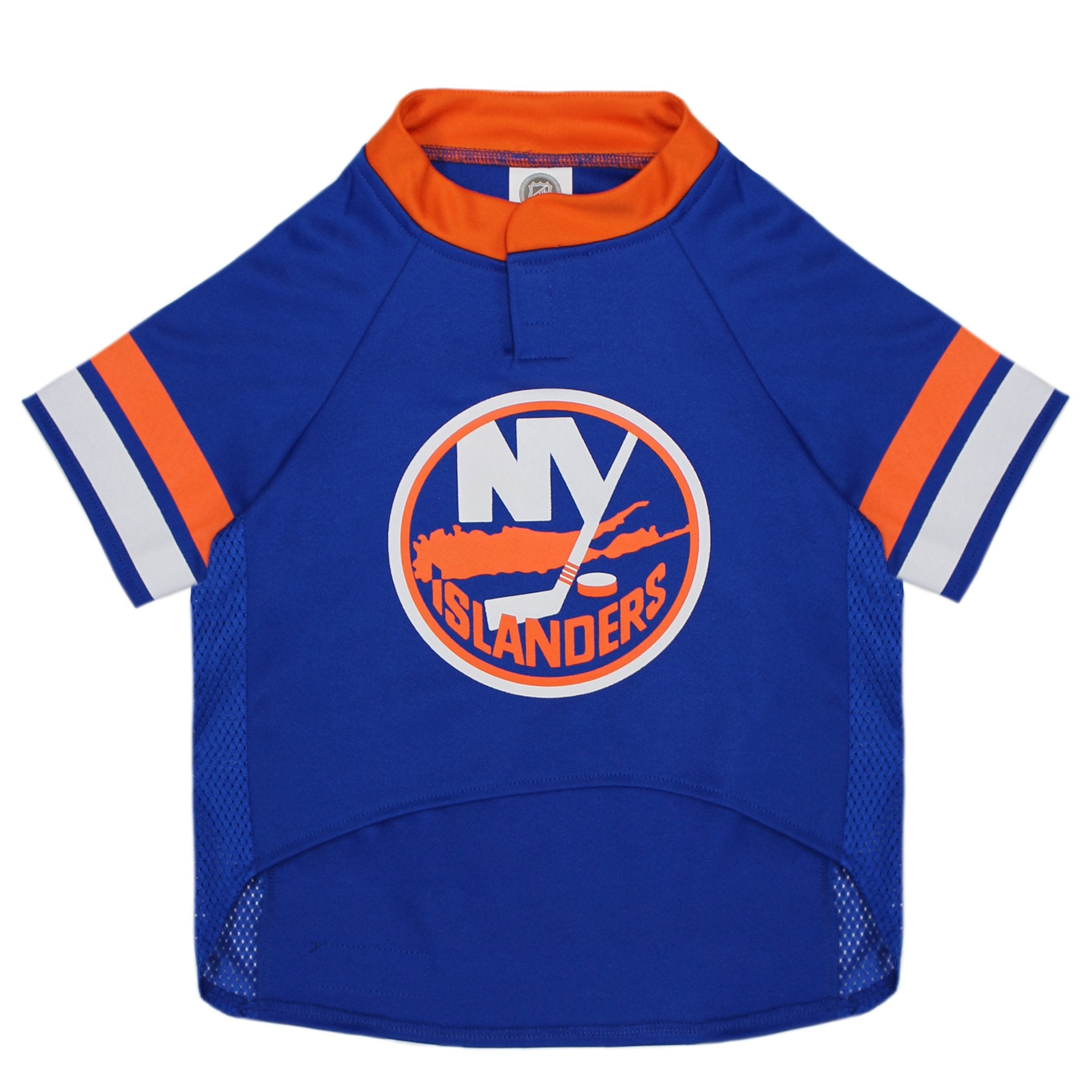 Pets First NHL New York Islanders Jersey for Dogs & Cats, X-Small. - Let Your Pet be a Real NHL Fan!