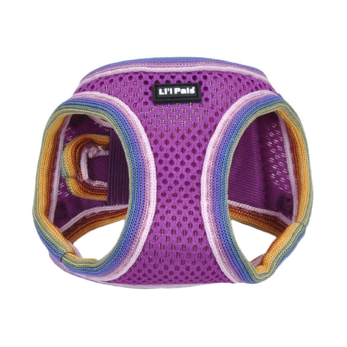 Coastal Pet Li'L Pals Comfort Mesh Dog Harness - No-Pull Step-In Dog Harness For Small Dogs & Puppies - Dog Cooling Vest - Orchid - 3/8' X 8'-10'
