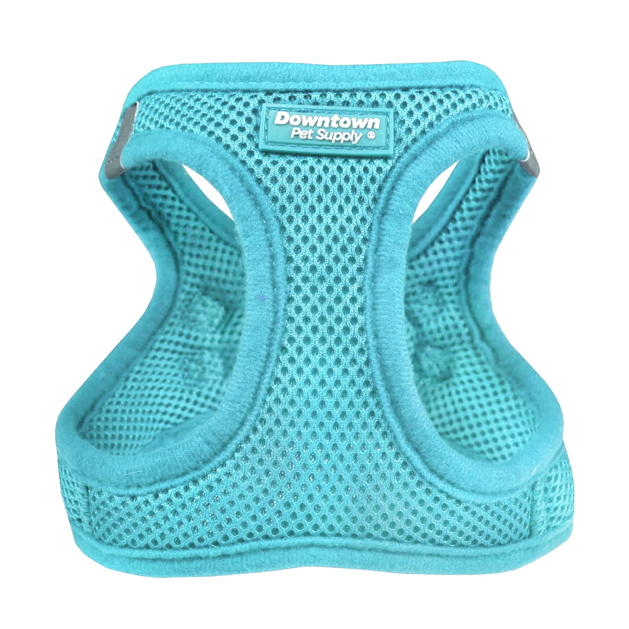 Downtown Pet Supply Step In Dog Harness For Small Dogs No Pull, Medium, Light Blue - Adjustable Harness With Padded Mesh Fabric 