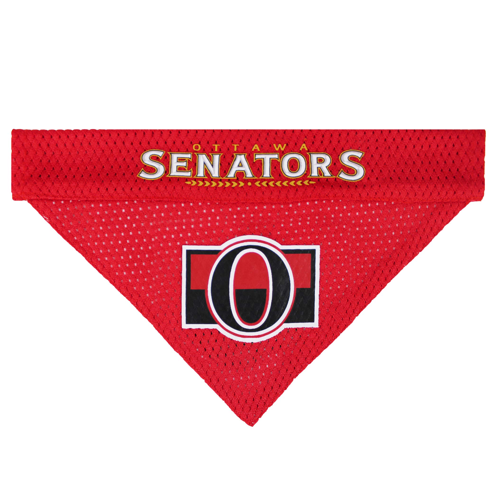 Nhl Ottowa Senators Bandana For Dogs & Cats, Small/Medium. - Cute & Stylish Bandana! The Perfect Hockey Fan Scarf Bandana, Great
