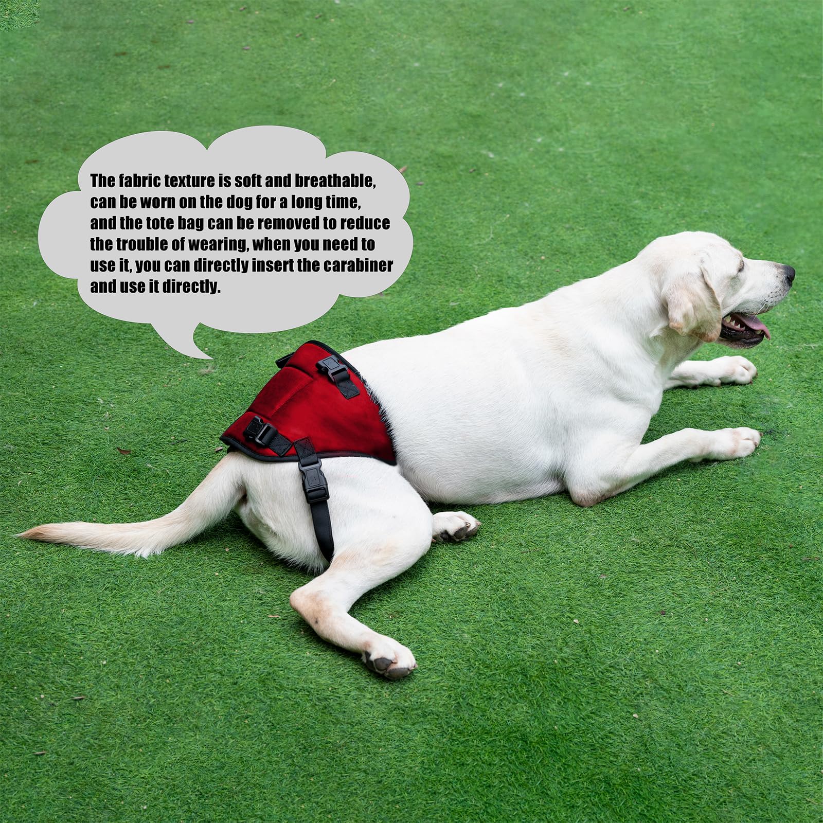 Sling For Dogs With Injuries And Stifle Weakness - Support Device For Disability And Injuries - Dog Carrier For Arthritic Anteri