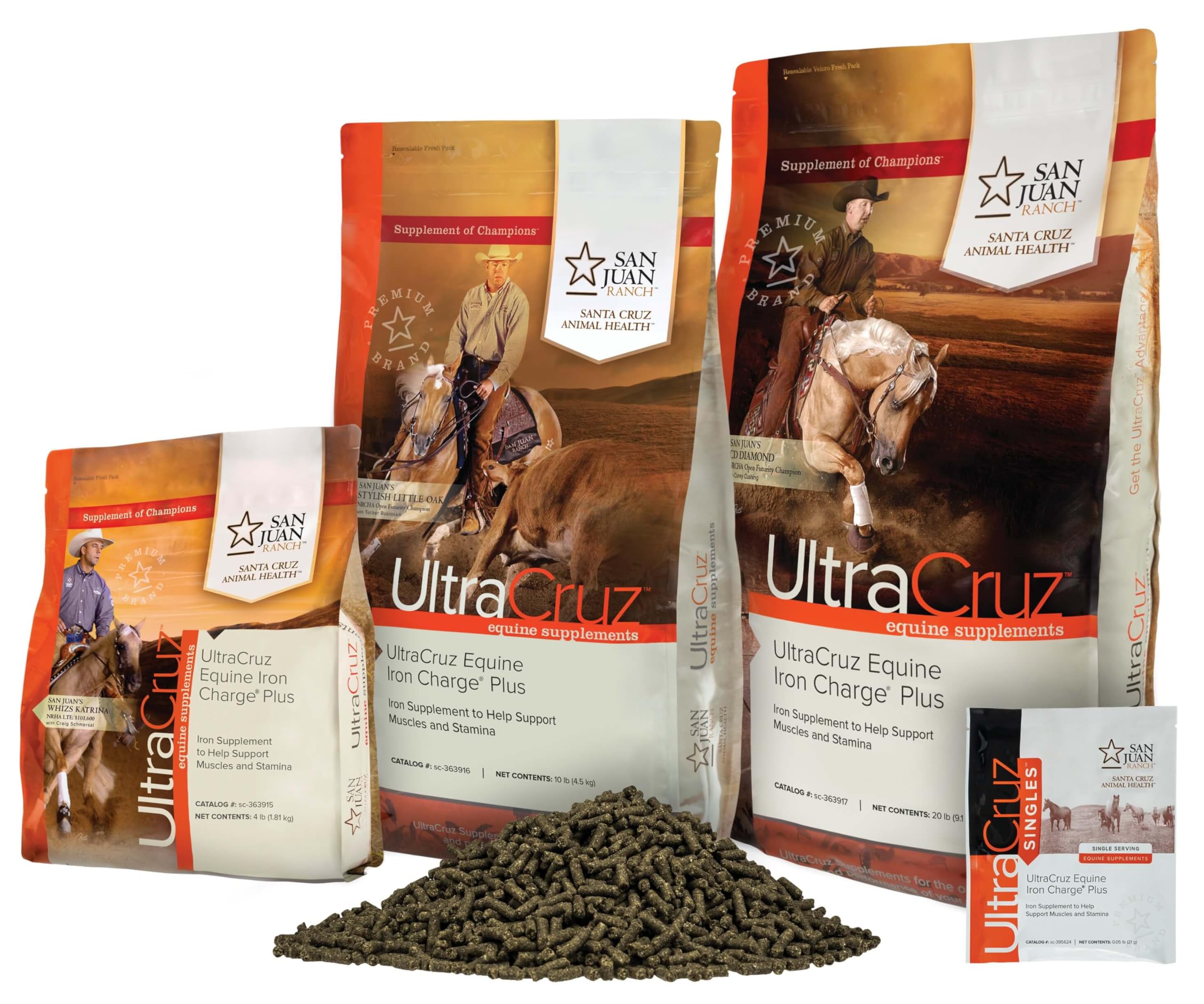UltraCruz Equine Iron Charge Plus, 4 lb