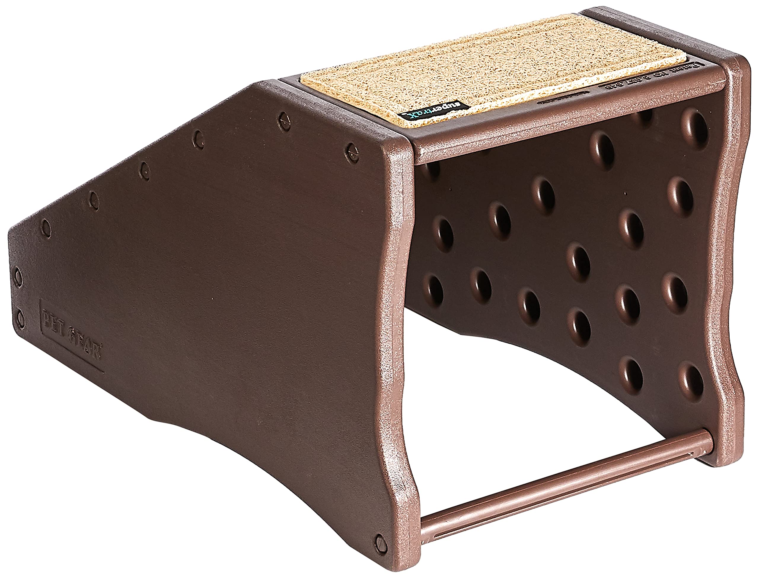 Pet Gear Stramp Stair And Ramp Combination For Dogs/Cats, Easy Step, Lightweight/Portable, Sturdy, Easy Assembly (No Tools Required) 2 Models, 3 Colors,Chocolate,One Size,Pg9916Ch