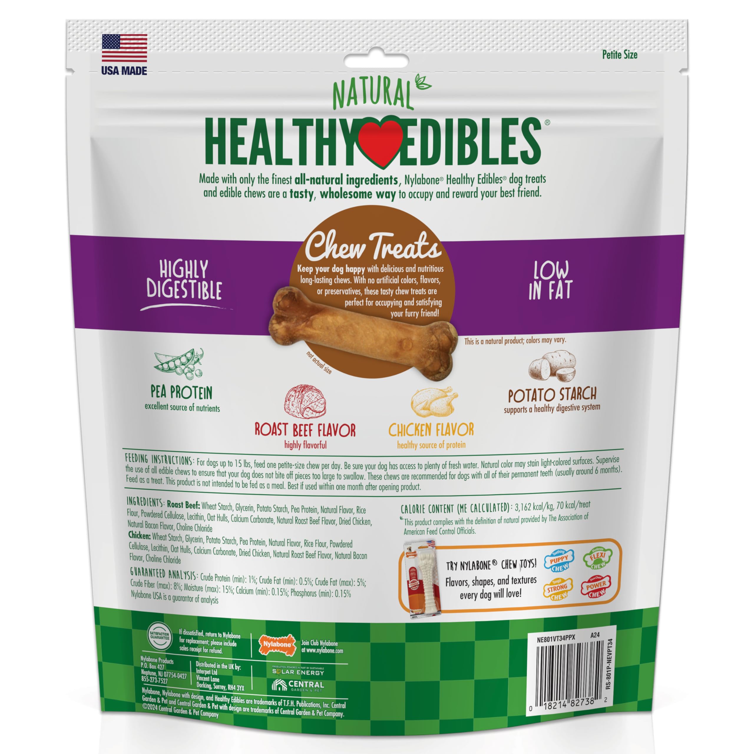 TFH PET ROAST BEEF/CHICK VAR 34CT