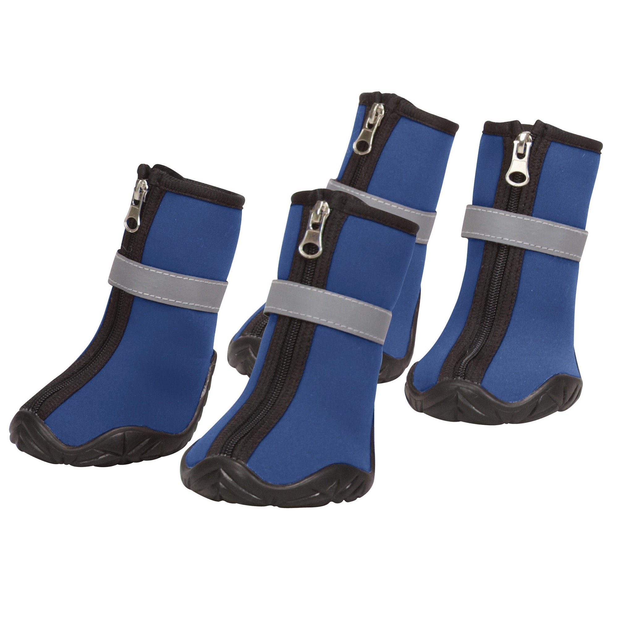 Zack & Zoey ThermaPet Neoprene Boots, Blue, Medium