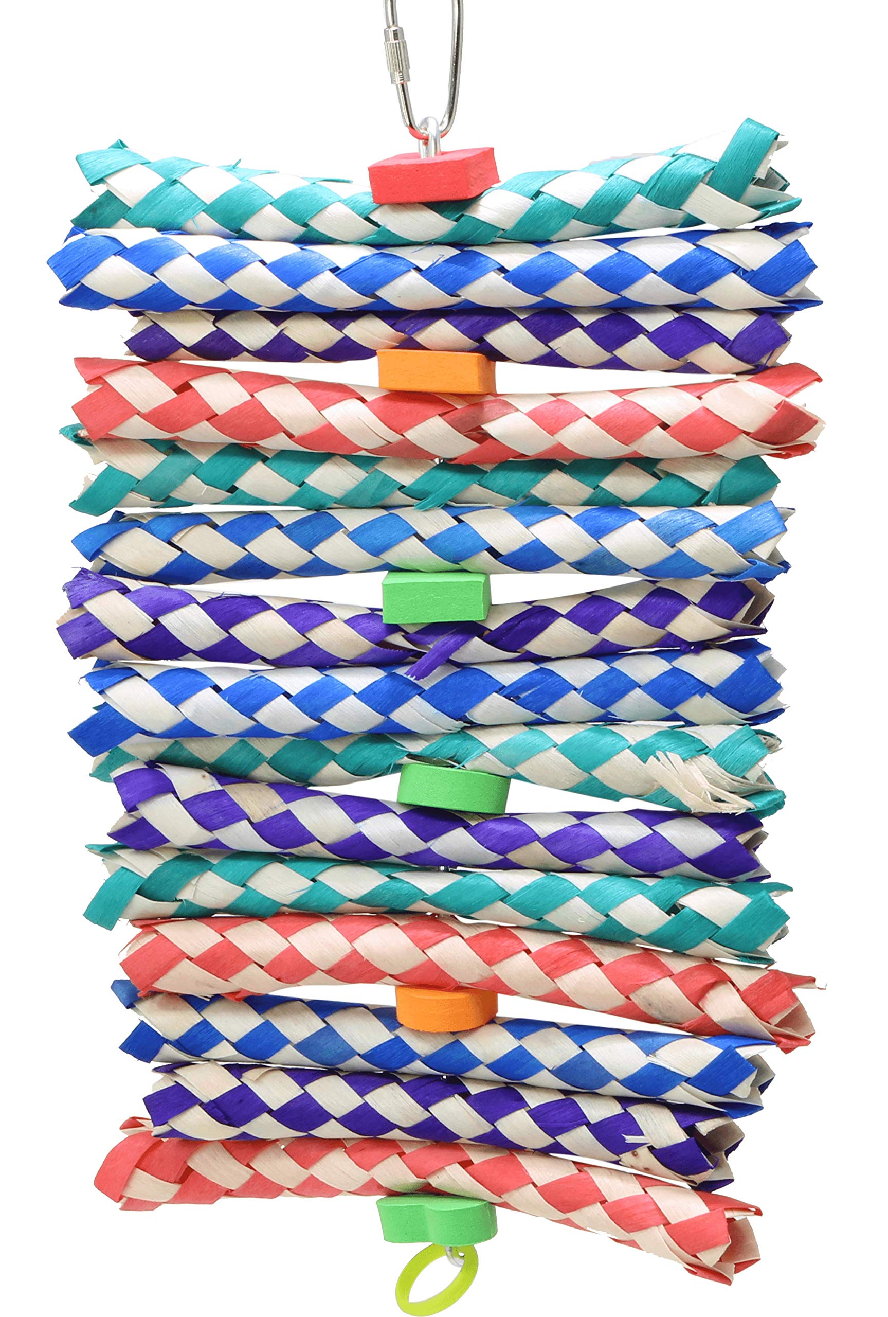 1798 Big Foamy Delight Bonka Bird Toys Colorful Bamboo Parrotlet Budgie Finch Cockatiel Parakeet