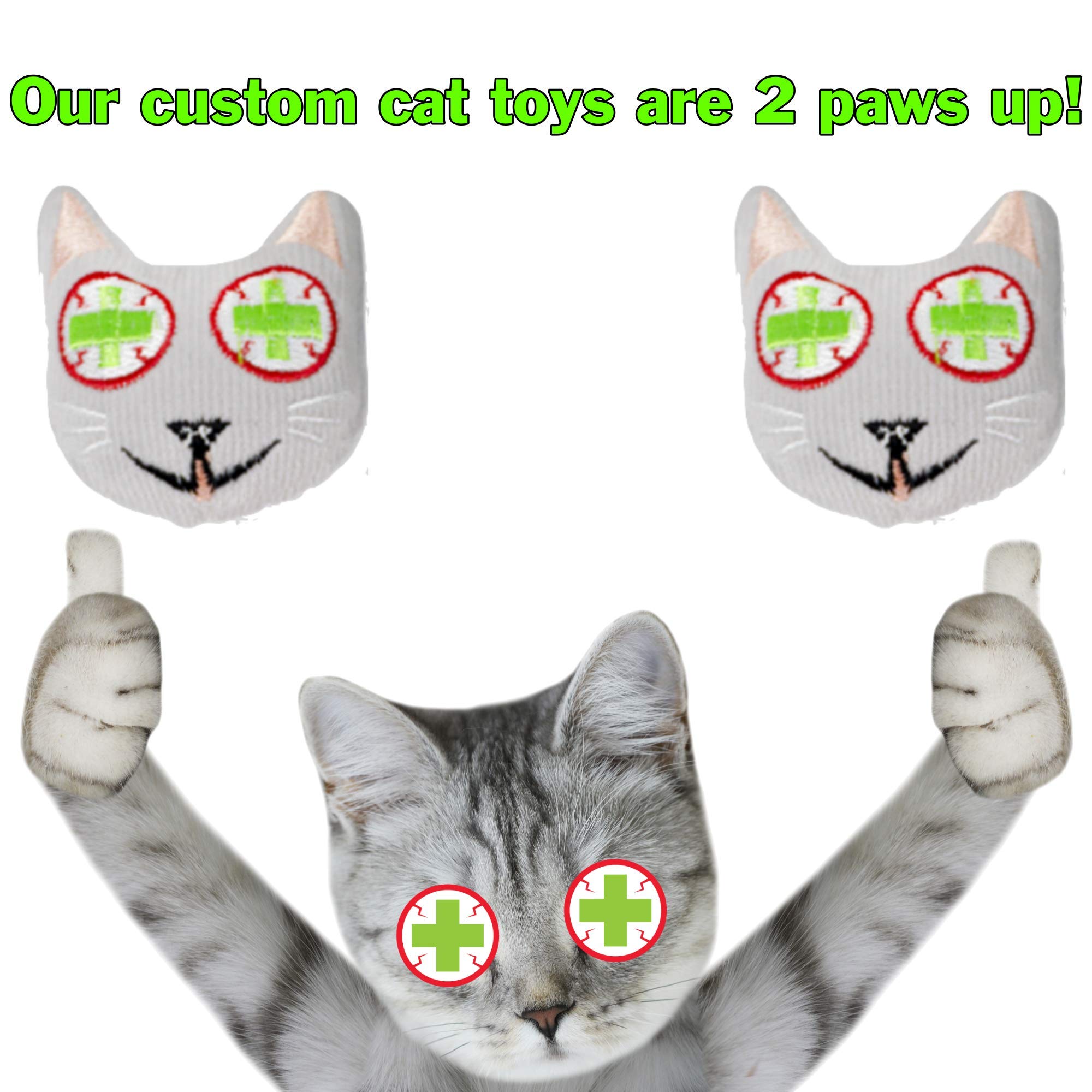 Smokey'S Stash Catnip Filled Cat Toys With Sisal Mouse And Ball