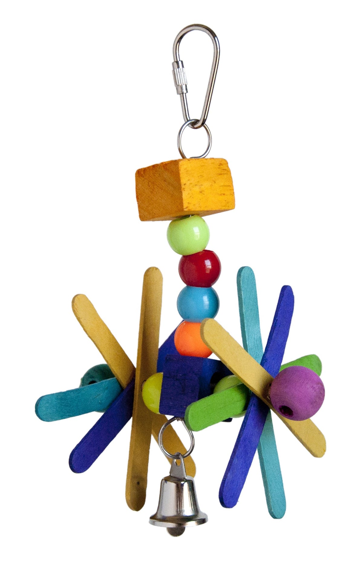 Prevue Hendryx Stick Staxs Helicopter Bird Toy, Small