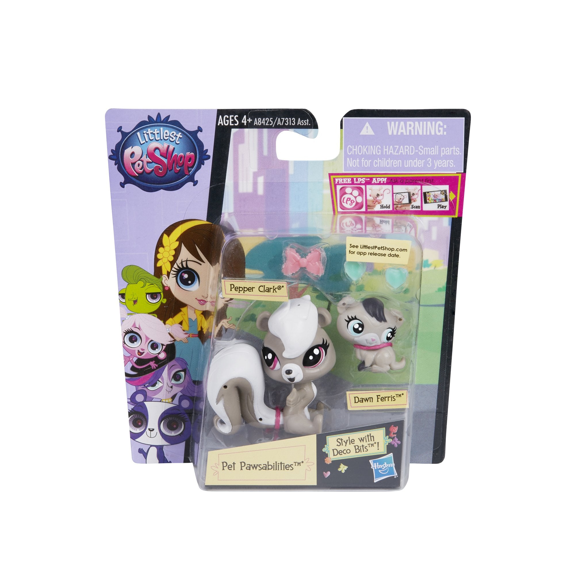 Littlest Pet Shop Pet Pawsabilities Pepper Clark & Dawn Ferris