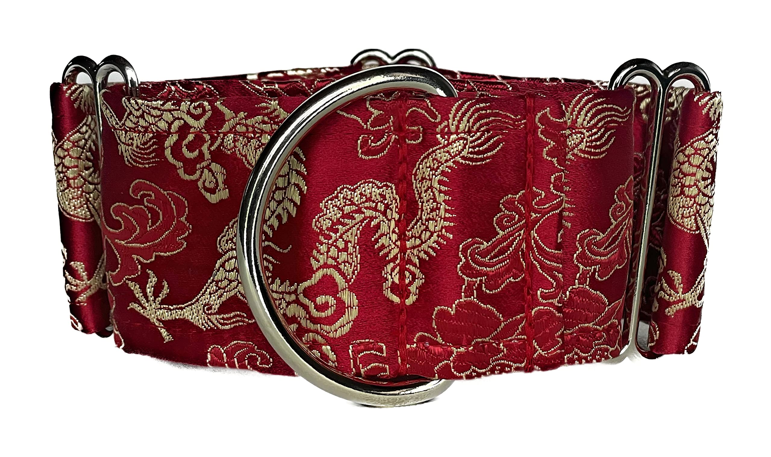 Extra Soft Martingale Dog Collar For Greyhound Saluki Whippet And Other Breeds With Similar Neck 2' Wide (M 11'-14')