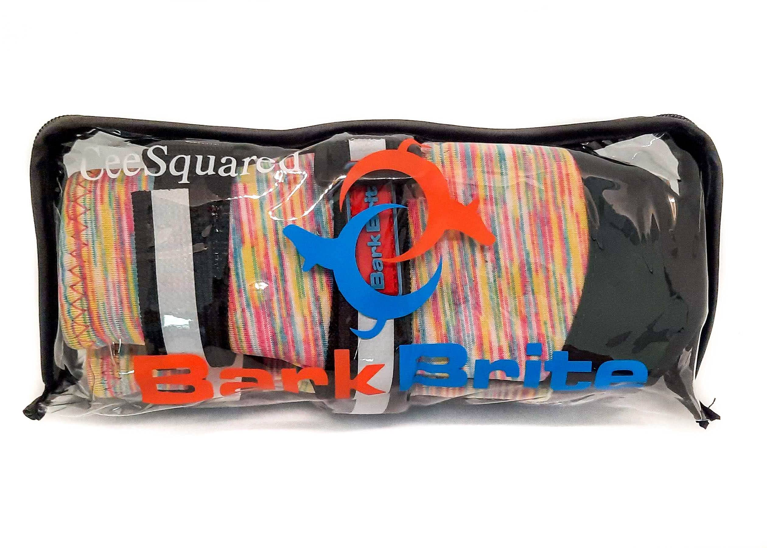 All Weather Neoprene Paw Protector Dog Boots With Reflective Straps In 5 Sizes! (Multicolor Medium)