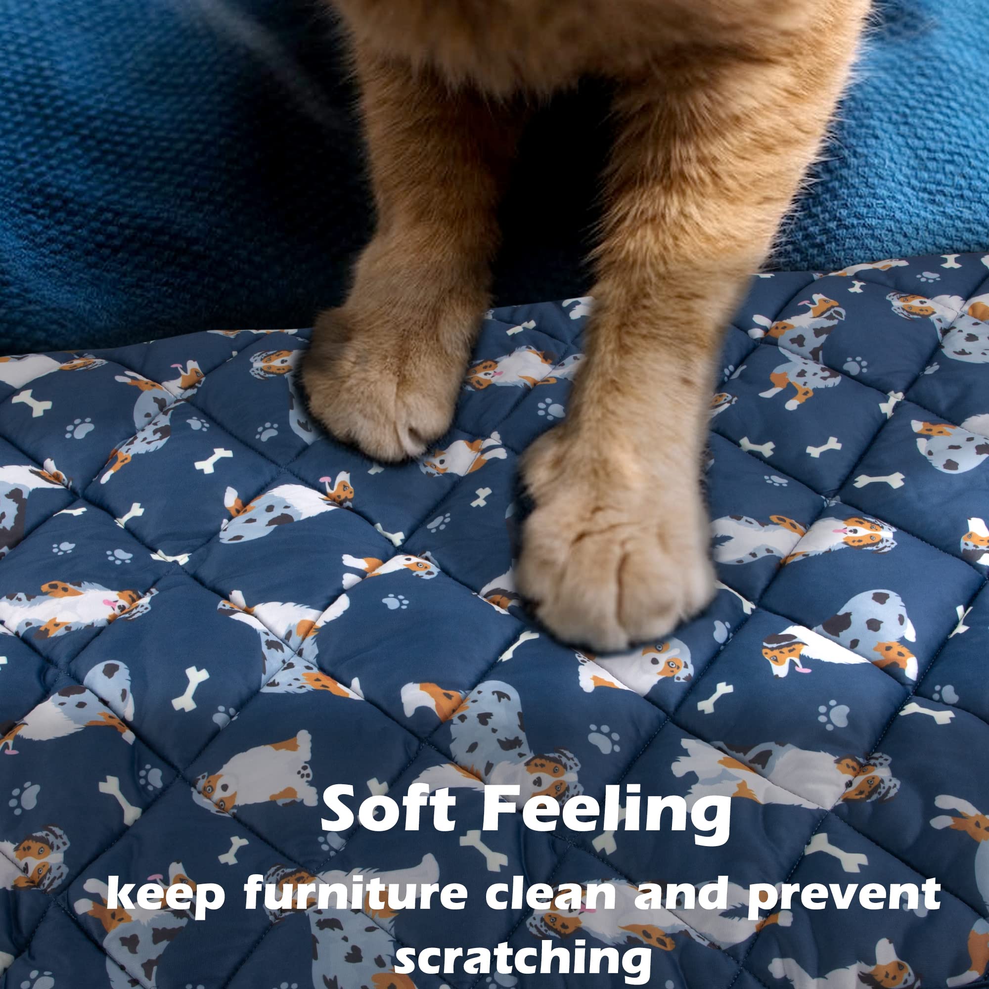 Dog Cooling Mat, Premium Lightweight Pet Cooling Blanket Bed Cover For Dogs, Cat, Puppies | Ice Silk Cooling Pad For Dogs Furnit