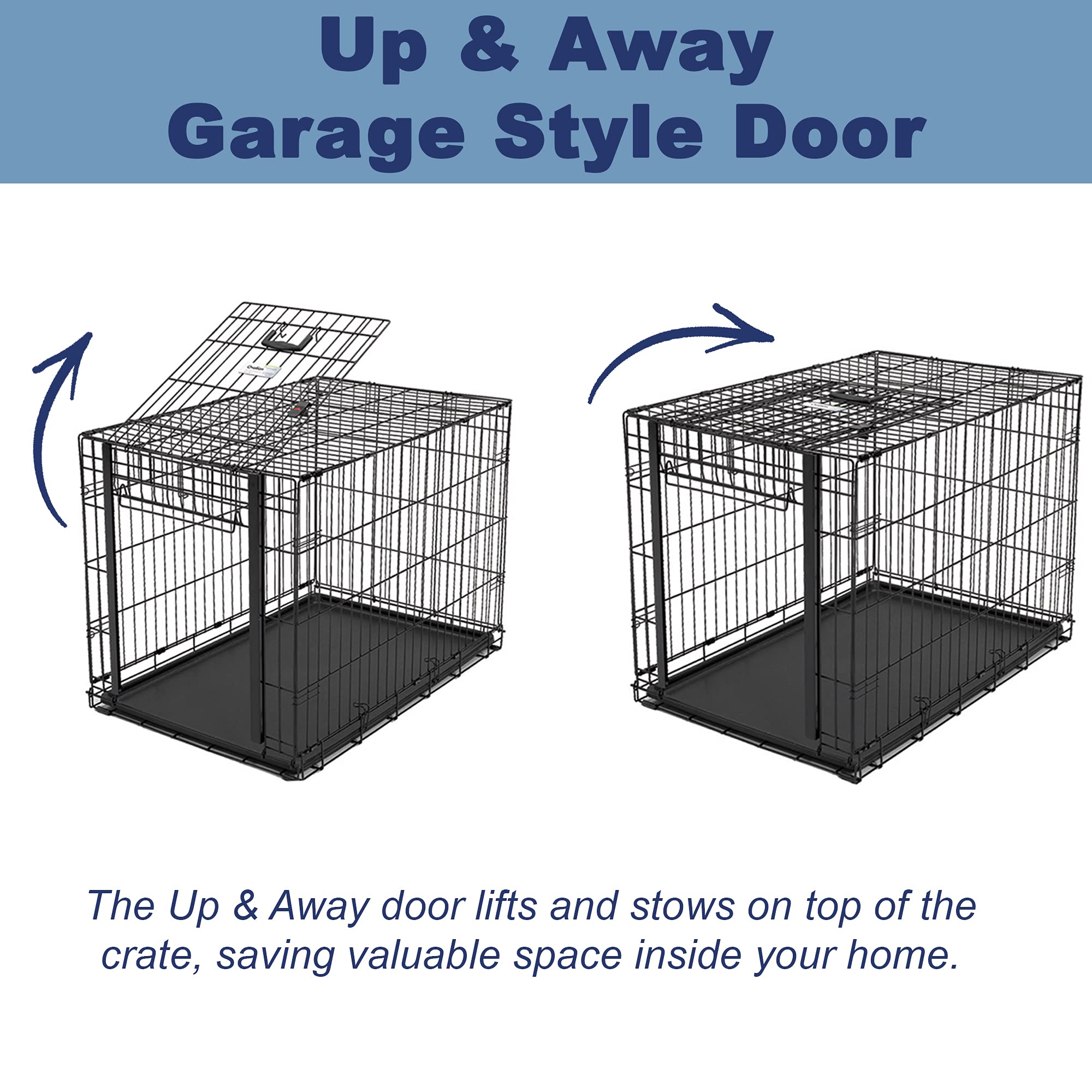 Midwest Homes For Pets Ovation Single Door Dog Crate, 36-Inch