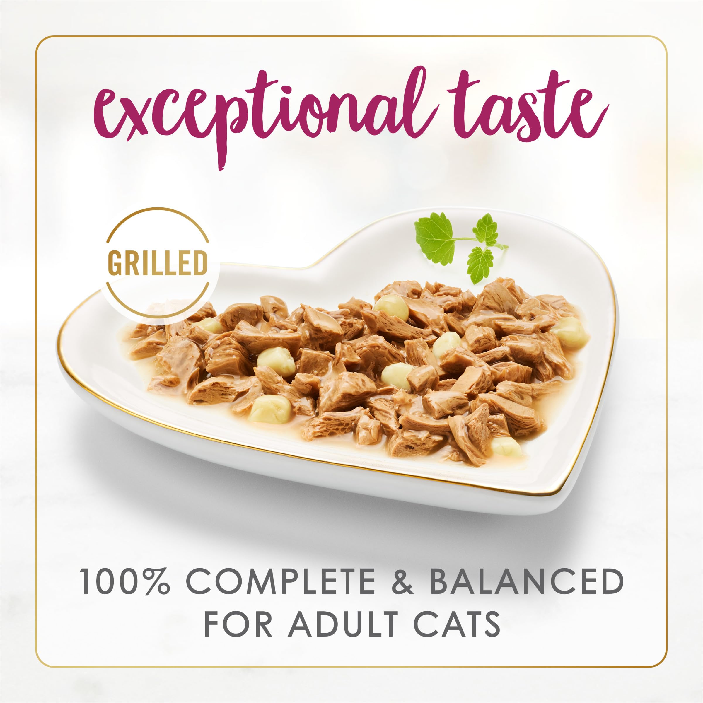 Purina Fancy Feast Delights With Cheddar Grilled Chicken and Cheddar Cheese Feast in Wet Cat Food Gravy Cat Food - (Pack of 24)