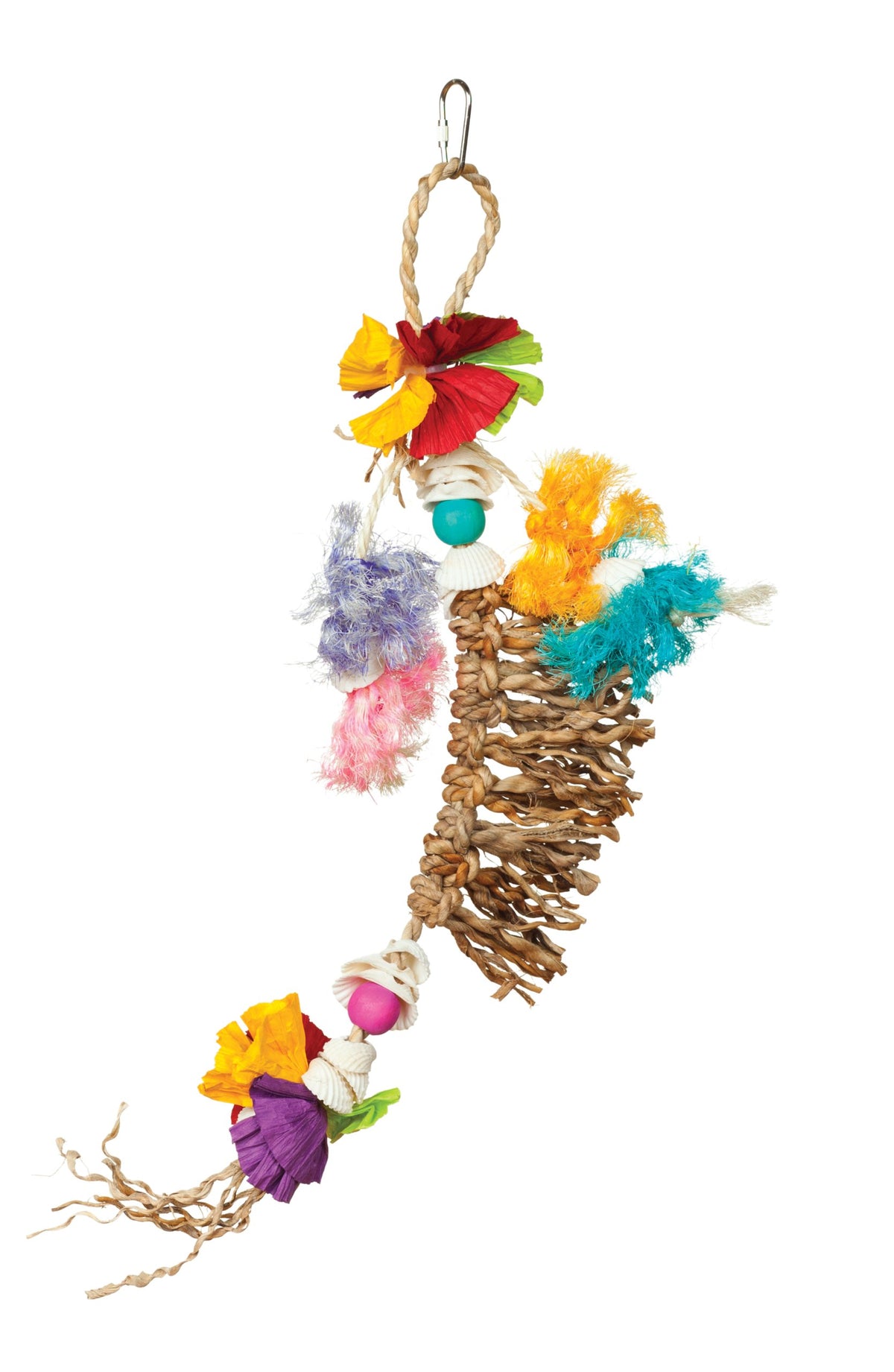 Prevue Hendryx 62508 Tropical Teasers Knots Of Fun Bird Toy