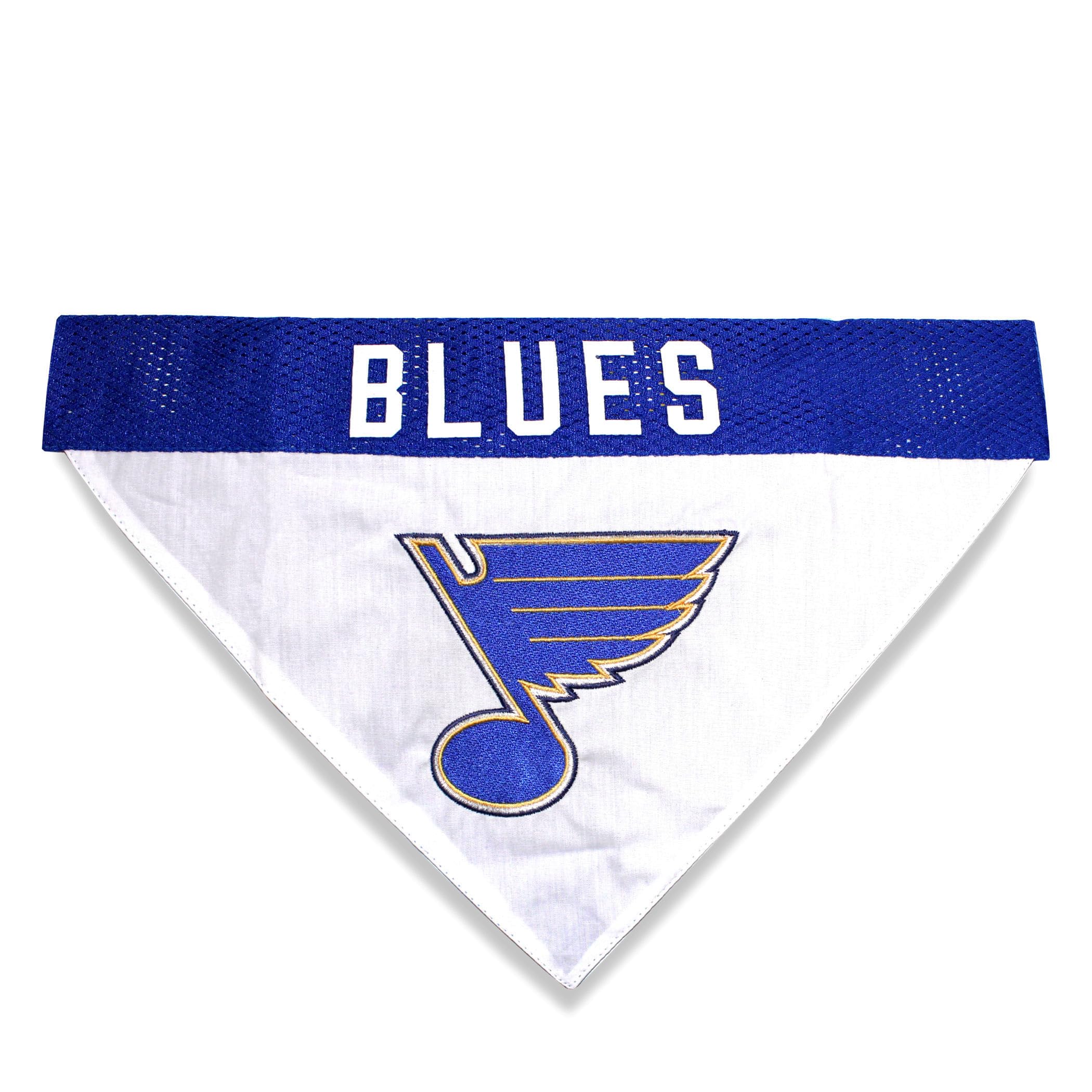 NHL ST.LOUIS BLUES BANDANA for DOGS & CATS, Large/X-Large. - Cute & Stylish Bandana! The Perfect HOCKEY FAN Scarf Bandana, great
