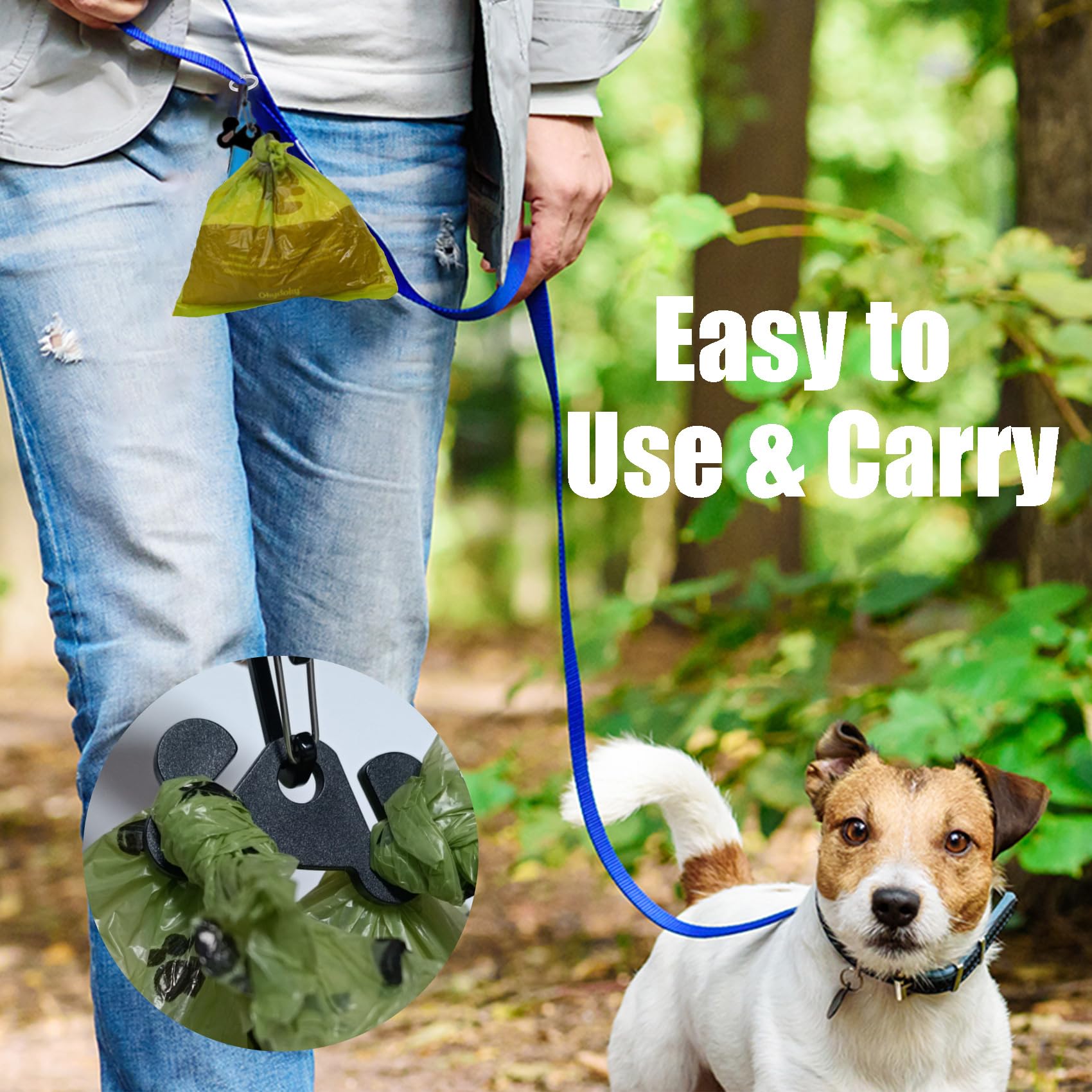 Dog Waste Bag Dispenser Pet Poop Bags Holder For Doggie Waste Bags Dispensers Soft Fabric Zipper Small Doggy Puppy Pouch For Lea