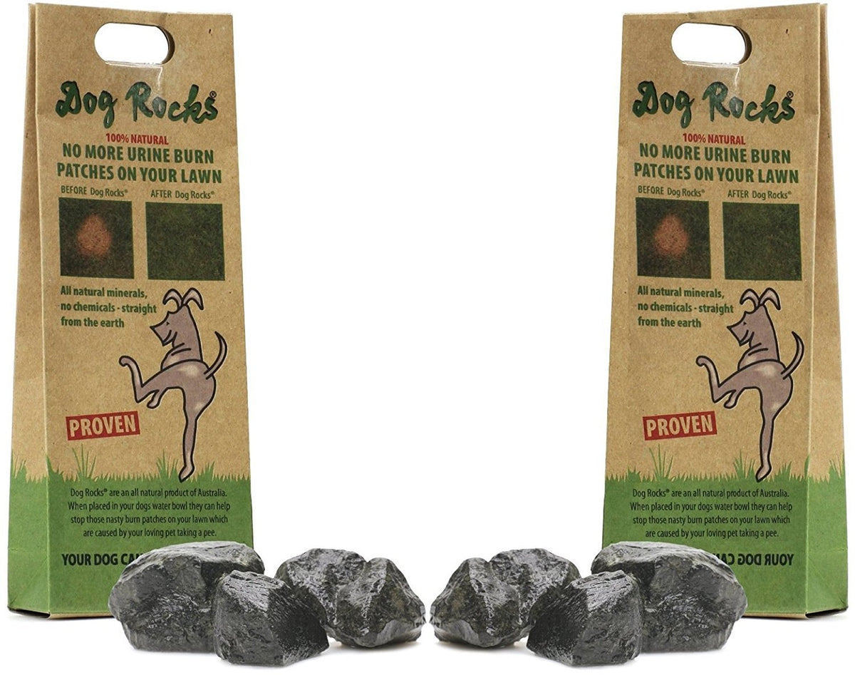 Dog Rocks For Urine Burning Grass - 200G Each - Natural Pet Rock To Help Maintain Green Lawn - Grass Savers For Dog Urine - 4 Mo