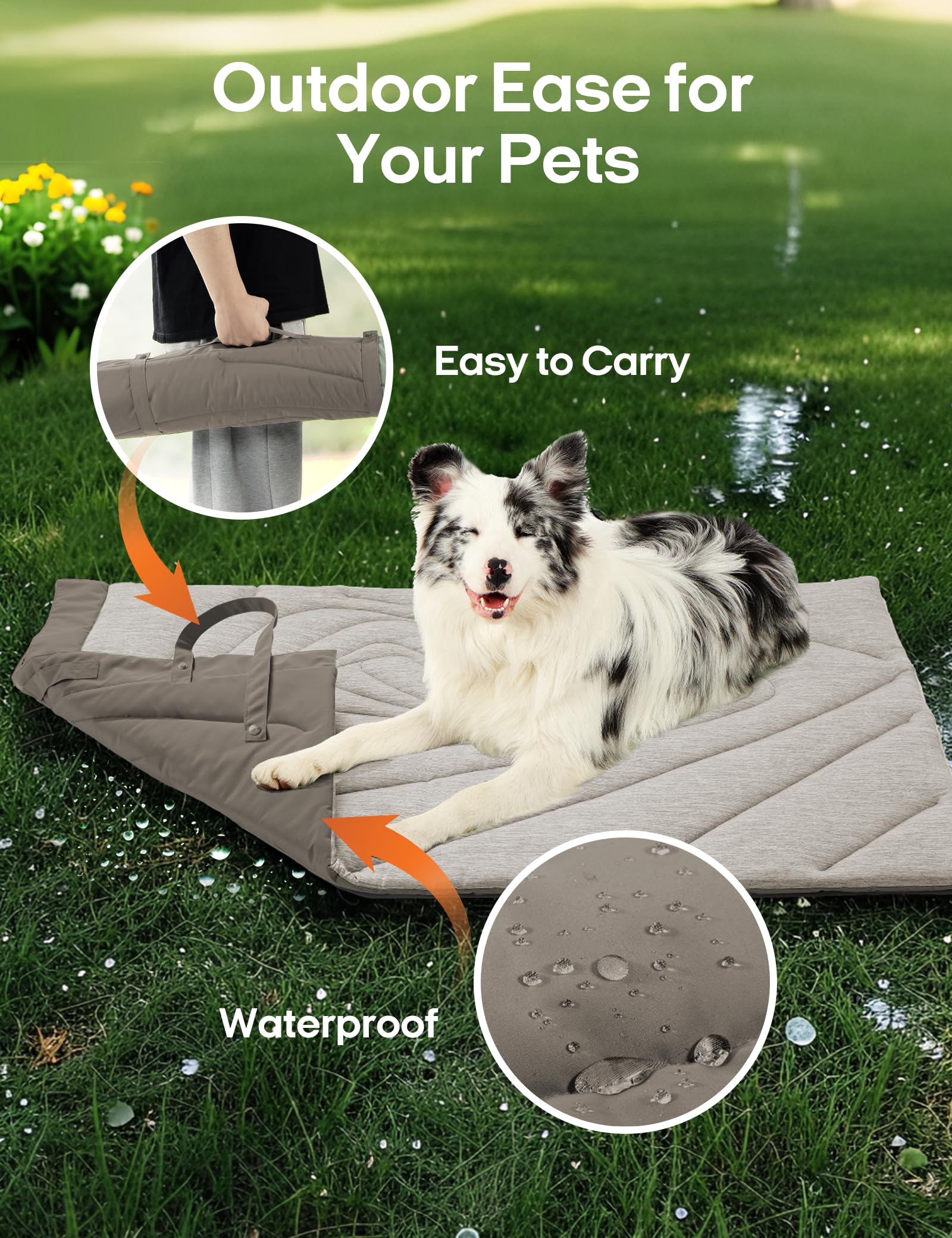 Zonli Dog Cooling Mat, 20'' X 16''Small, Waterproof Cooling Pad For Cats & Rabbits, Portable & Durable Pet Mat For Crate, Trunk,