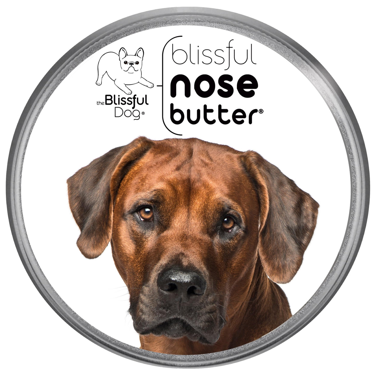 The Blissful Dog Rhodesian Ridgeback Unscented Nose Butter - Dog Nose Butter, 4 Ounce