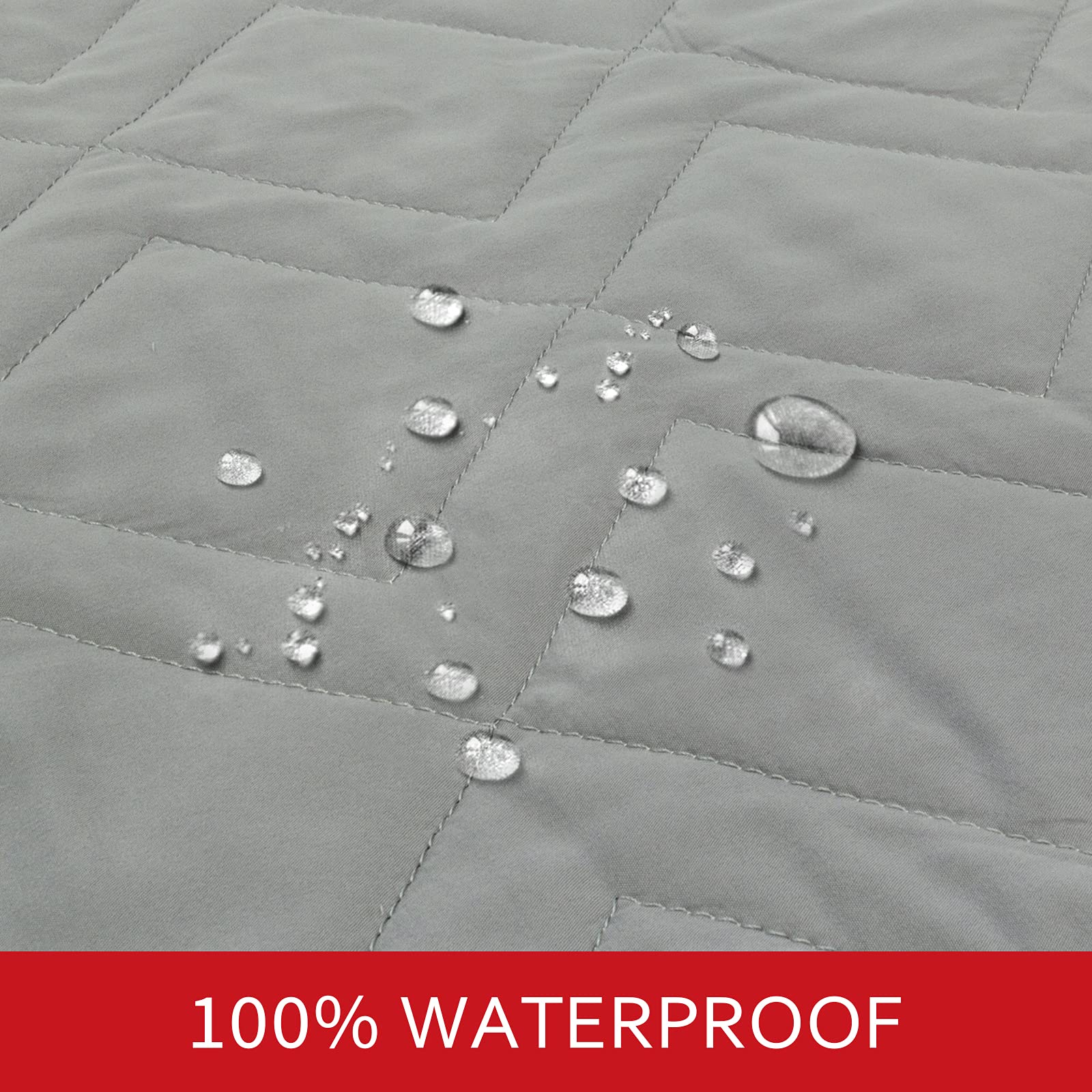 Waterproof Dog Bed Cover Pet Blanket Sofa with Non-Skid Bottom, Couch Cover for Dogs, Mattress Protector Furniture Protector(86'