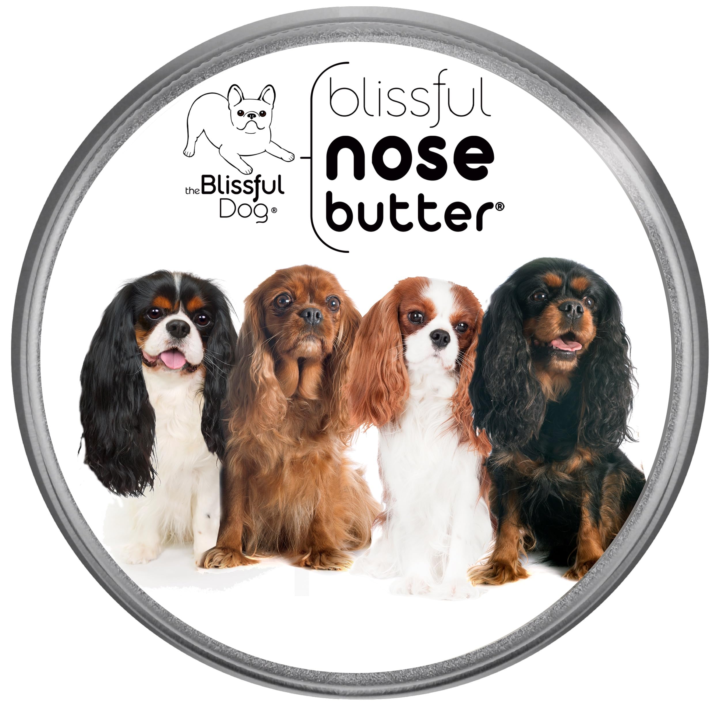 The Blissful Dog All 4 Cavalier King Charles Spaniel Unscented Nose Butter, 16oz