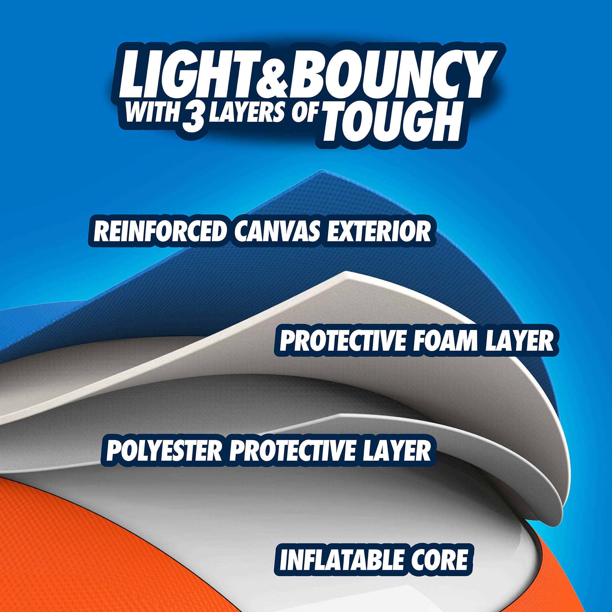 Chuckit! Big Air Fetch Ball Dog Toy (14 Inch) Herding Instincts Dog Toy, For Interactive, Non-Chewing Activities, For All Breeds