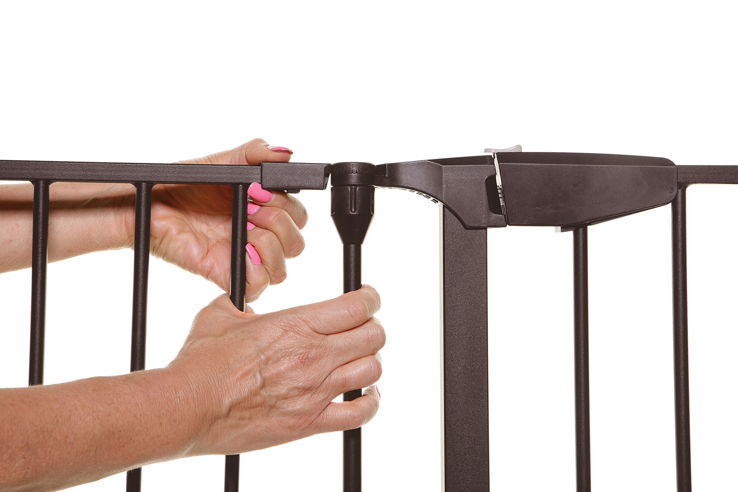Dreambaby Mayfair/Newport Baby Safety Gate Extension - 24 inches Wide - Brown