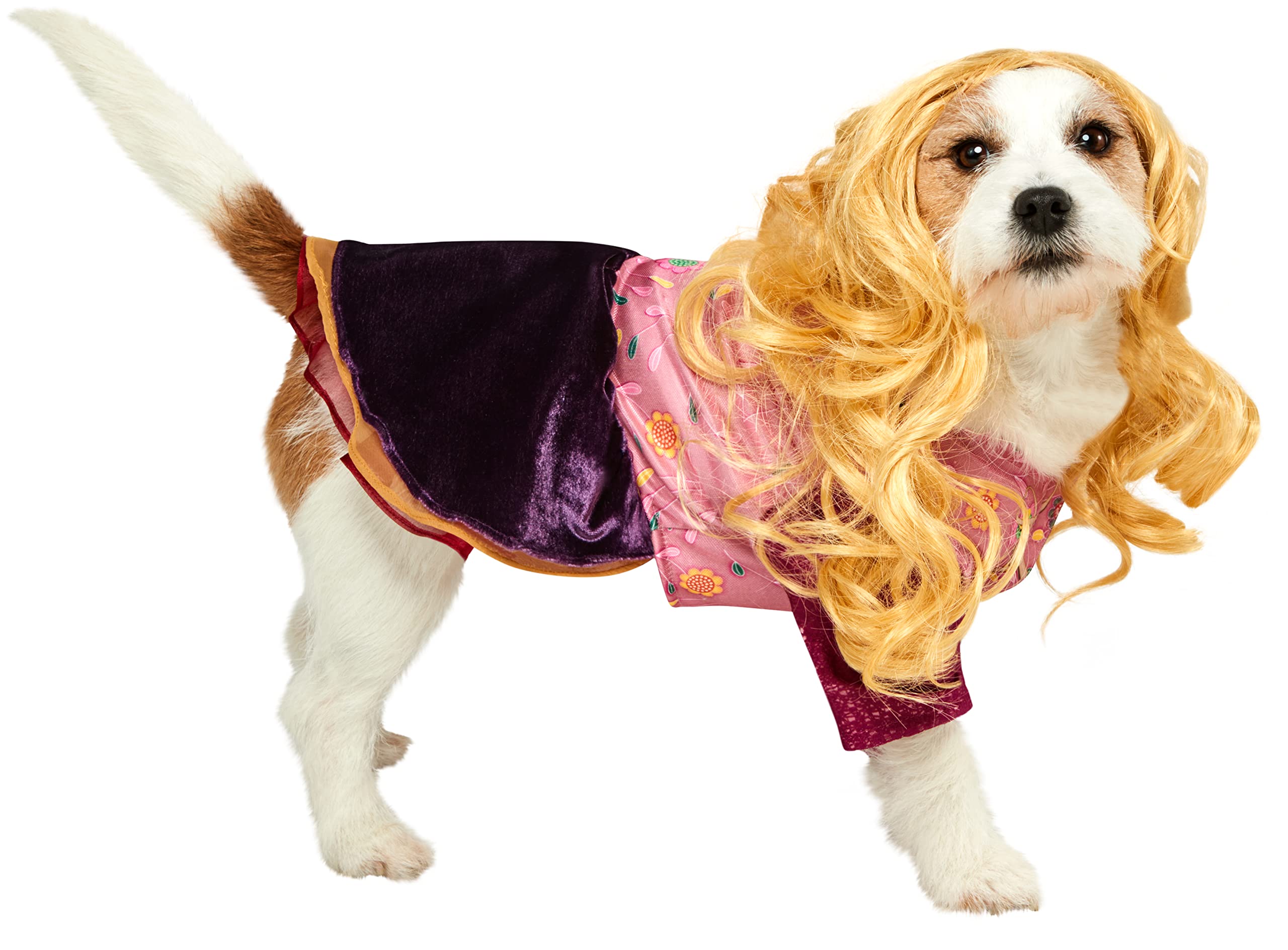 Rubies Disney Hocus Pocus Sarah Sanderson Pet Costume And Wig For Themed Parties And Halloween, As Shown, Large