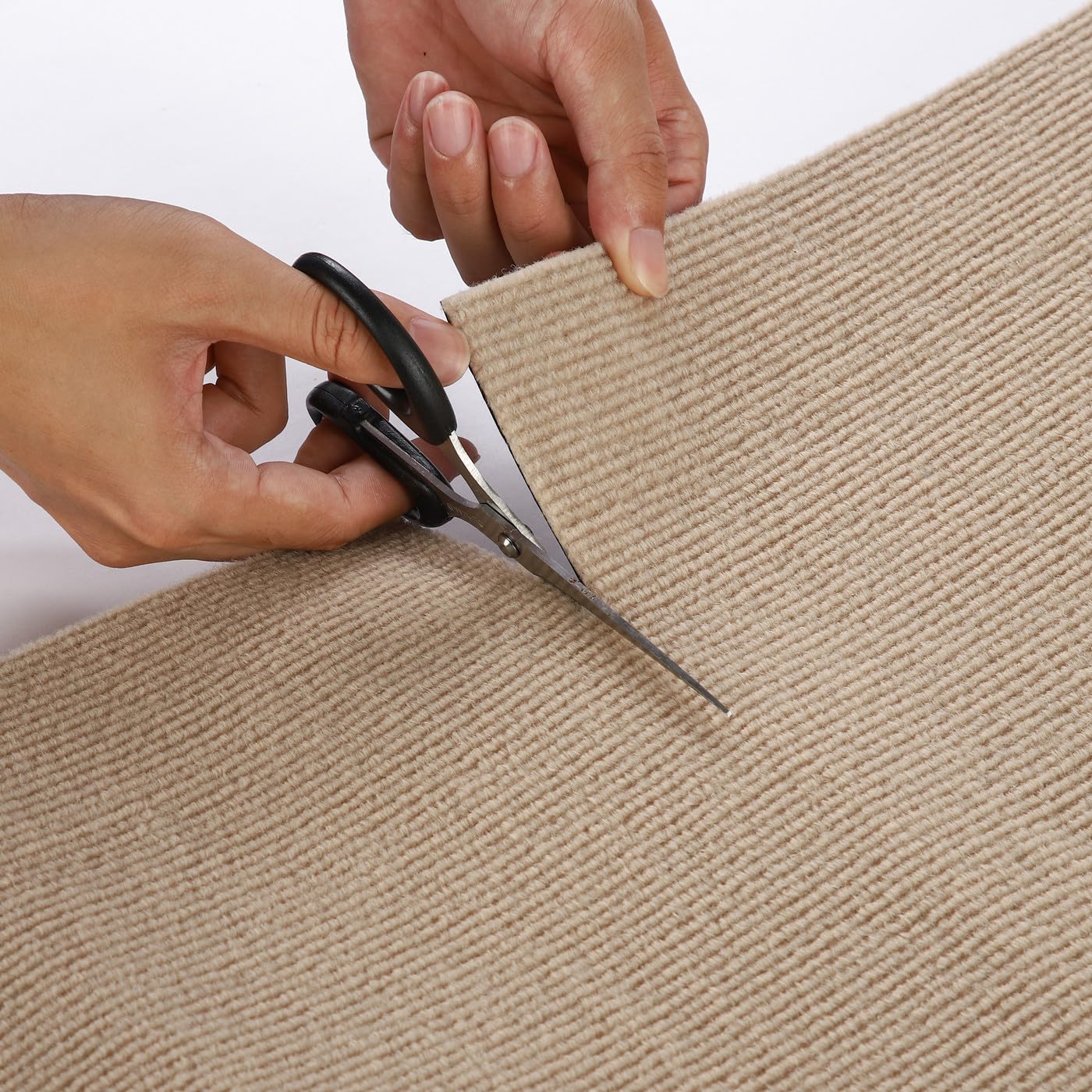 157.5''X15.8'' Trimmable Self-Adhesive Carpet Mat Pad Replacement For Cat Tree Shelf Shelves, Cat Wall Furniture Steps, Carpet S